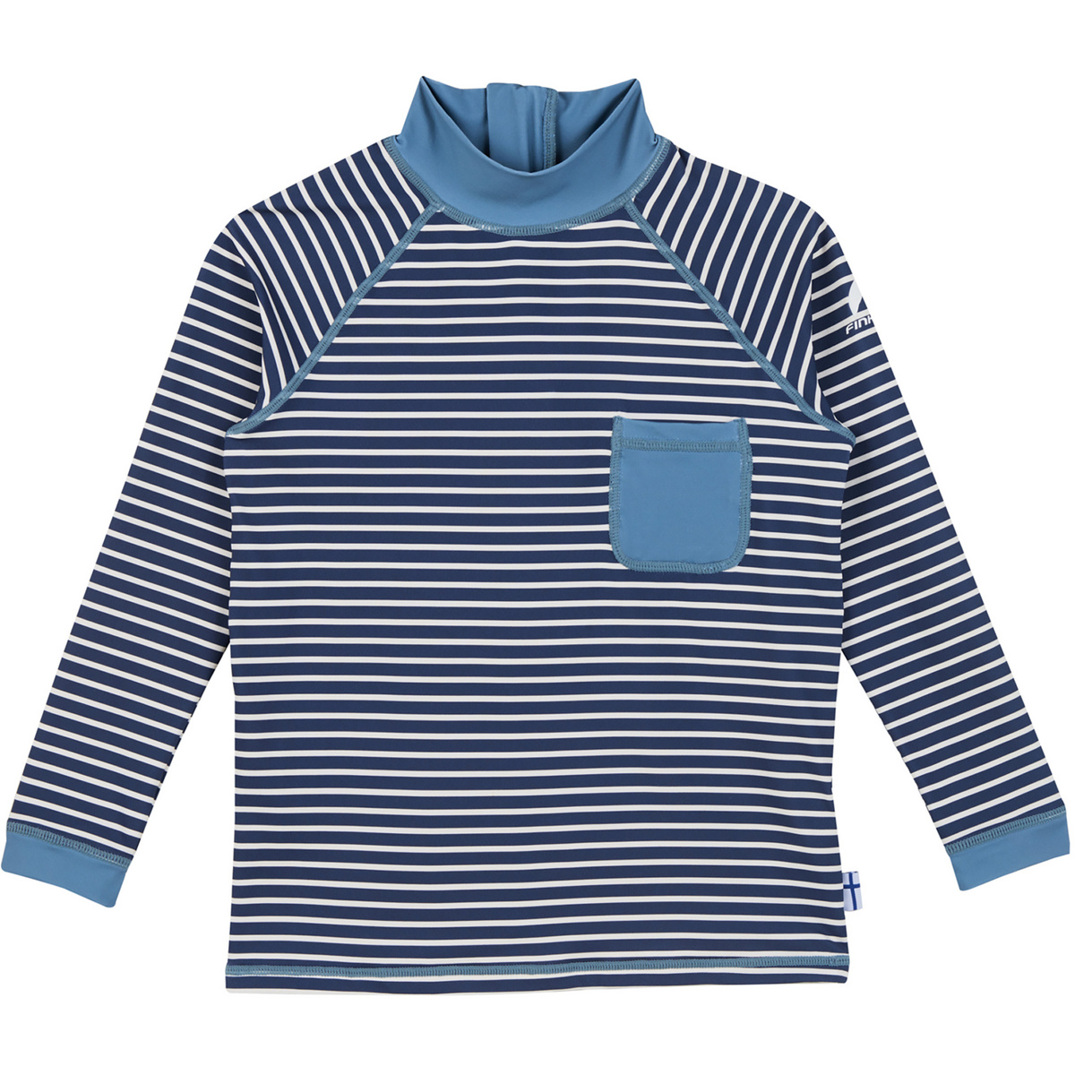 Finkid Kinder Delfiini Eko UV Shirt (Größe 100 , denim-dove)
