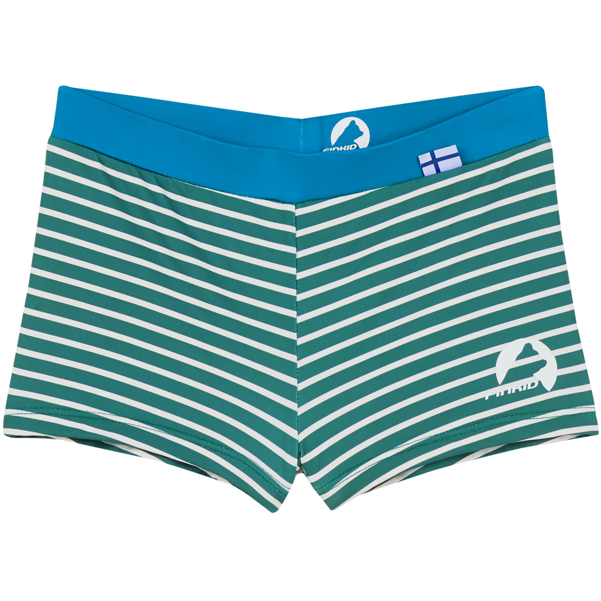 Finkid Bambino Pantaloncini da bagno Uinti Eko (Taglia 122 , Verde)