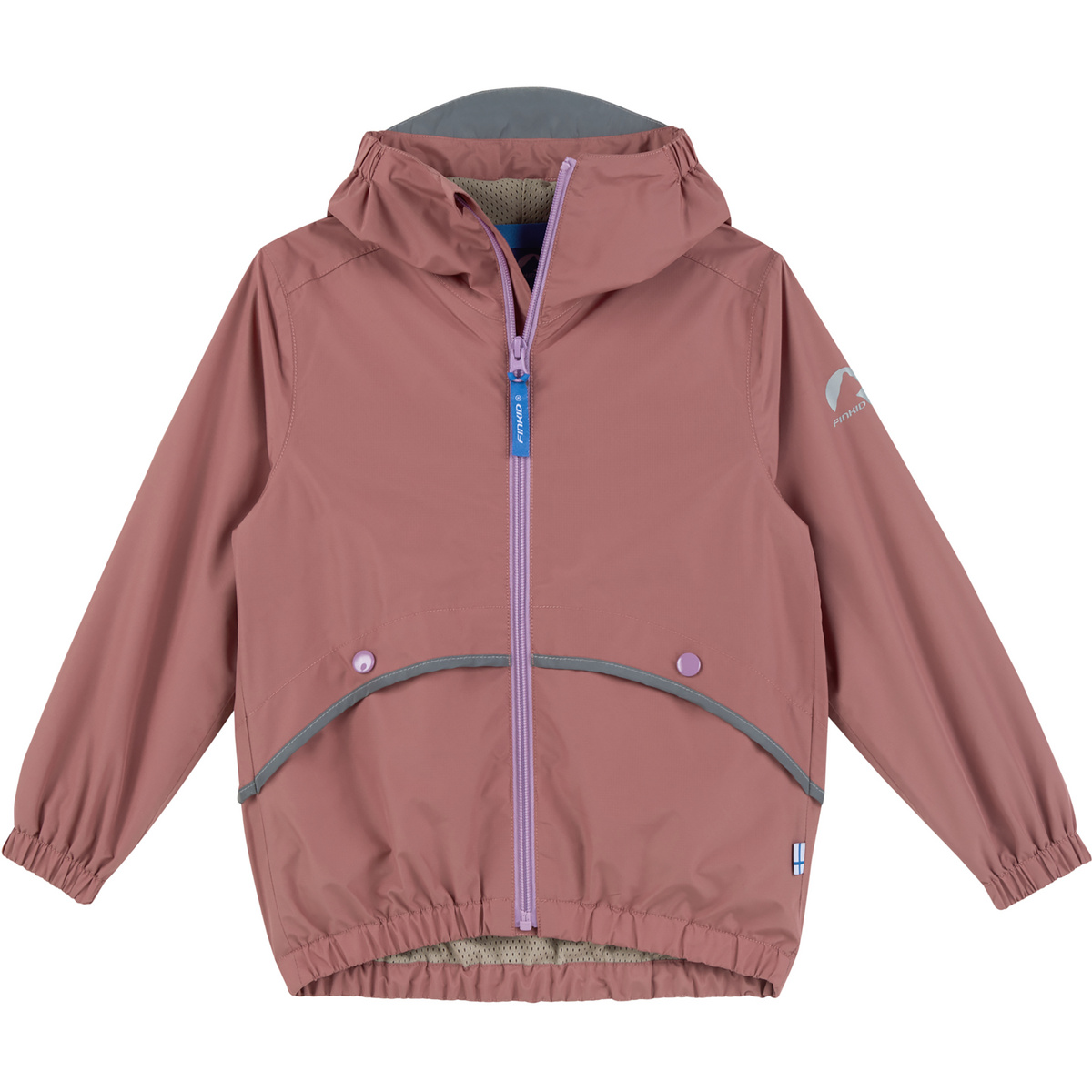 Finkid Enfants Veste Timi Air (taille 140 , Rouge)