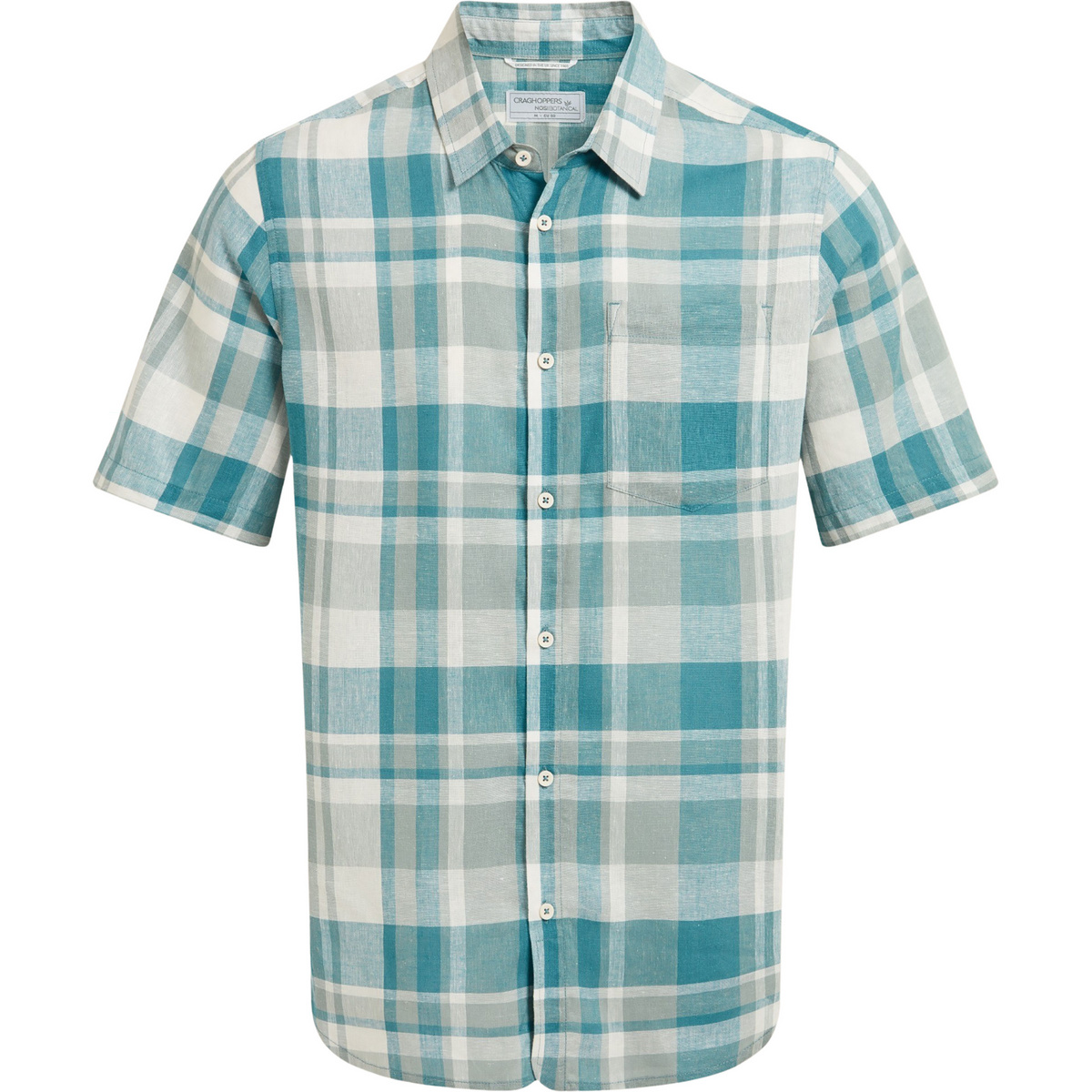 Craghoppers Herren Argino Hemd (Größe XL, weiss)