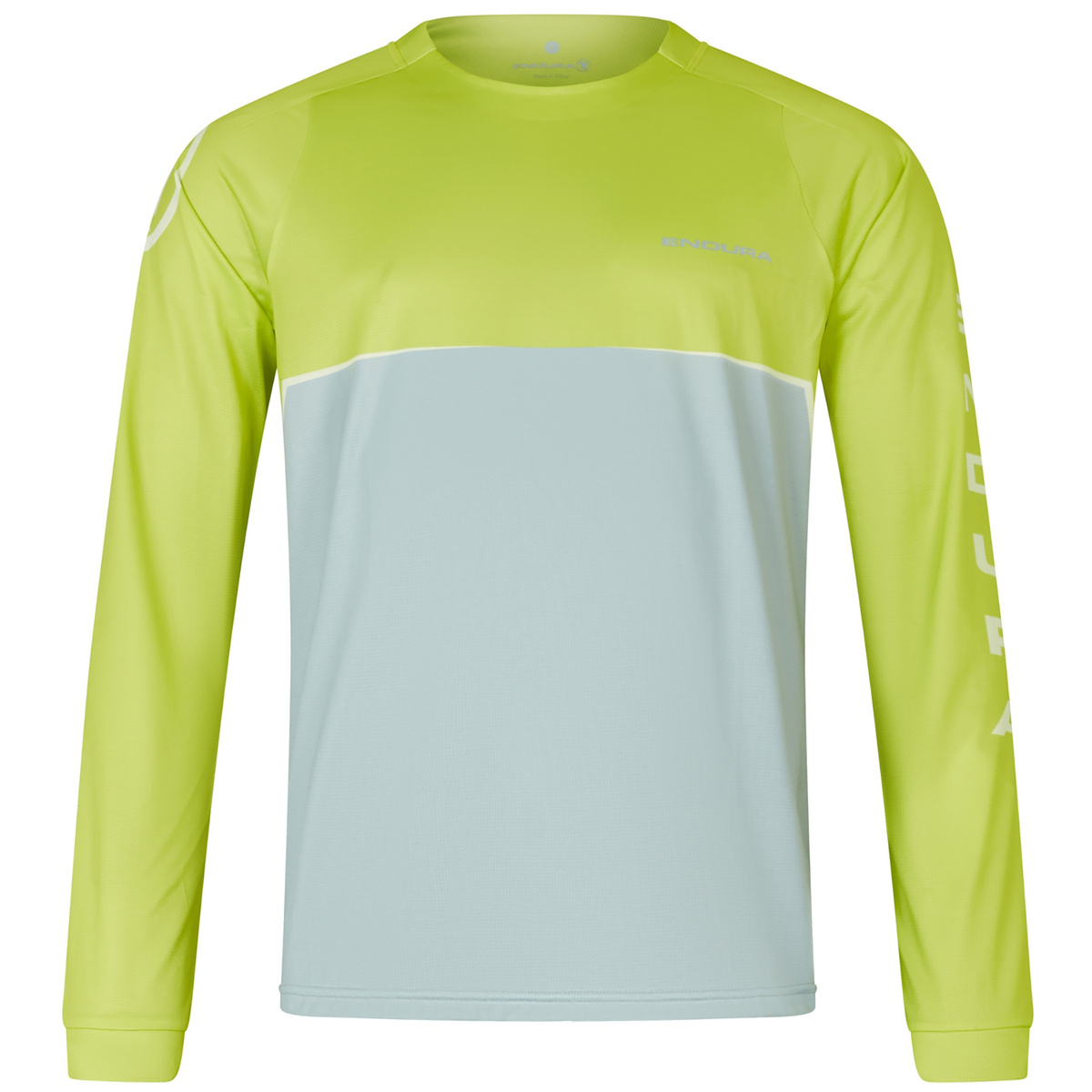 Endura Uomo Maglia Core Printed (Taglia XL, Verde)