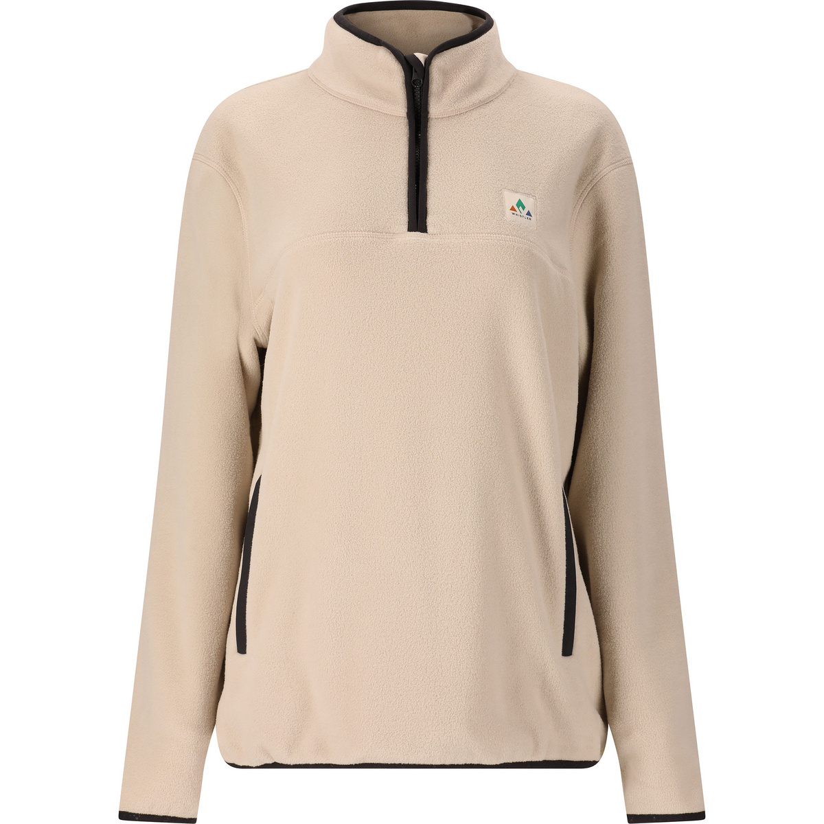 Whistler Femme Pull Fernan Half Zip (taille L, Beige)