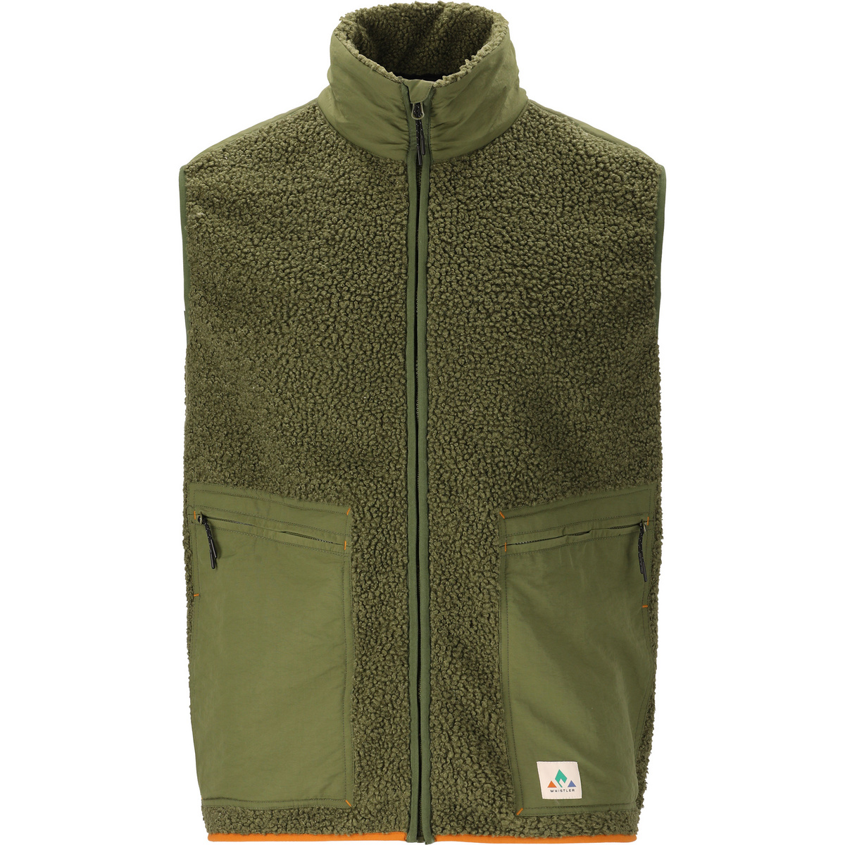 Whistler Herren Galong Teddy Weste (Größe S, gruen)