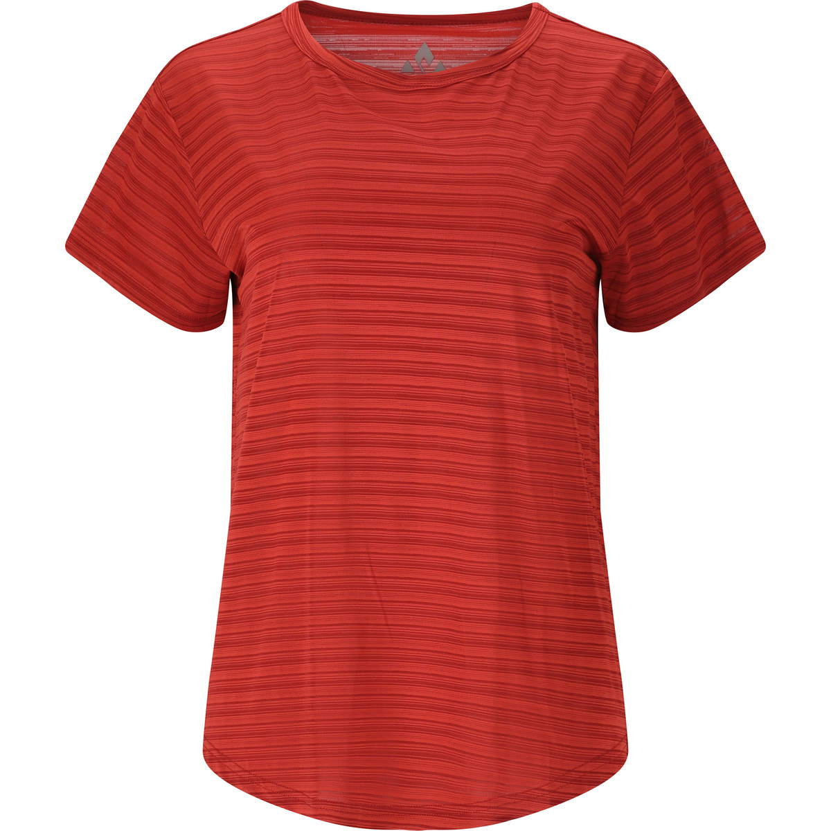 Whistler Donna Maglietta Skylon Striped (Taglia L, Rosso)