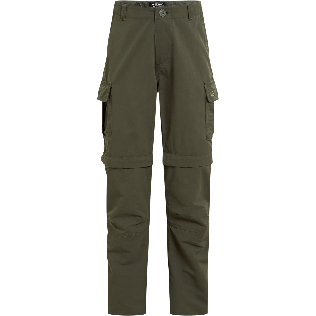 Craghoppers Kinder Nosilife Convertible Hose (Größe 116, oliv)