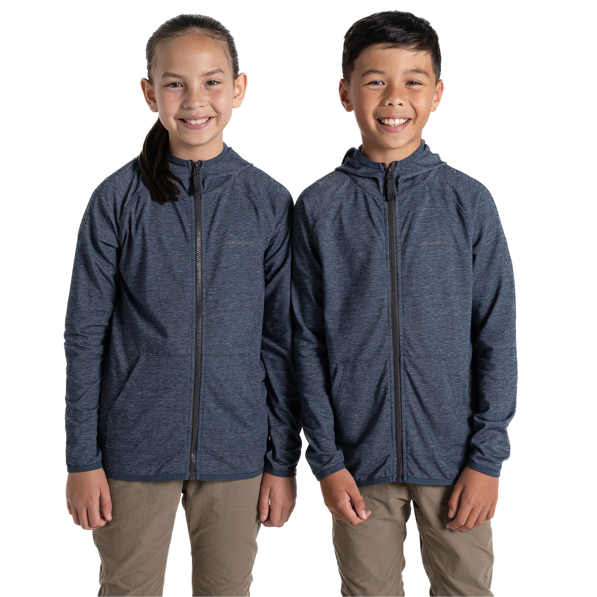 Craghoppers Enfants Veste Nosilife Frey Hoodie (taille 152, Bleu)