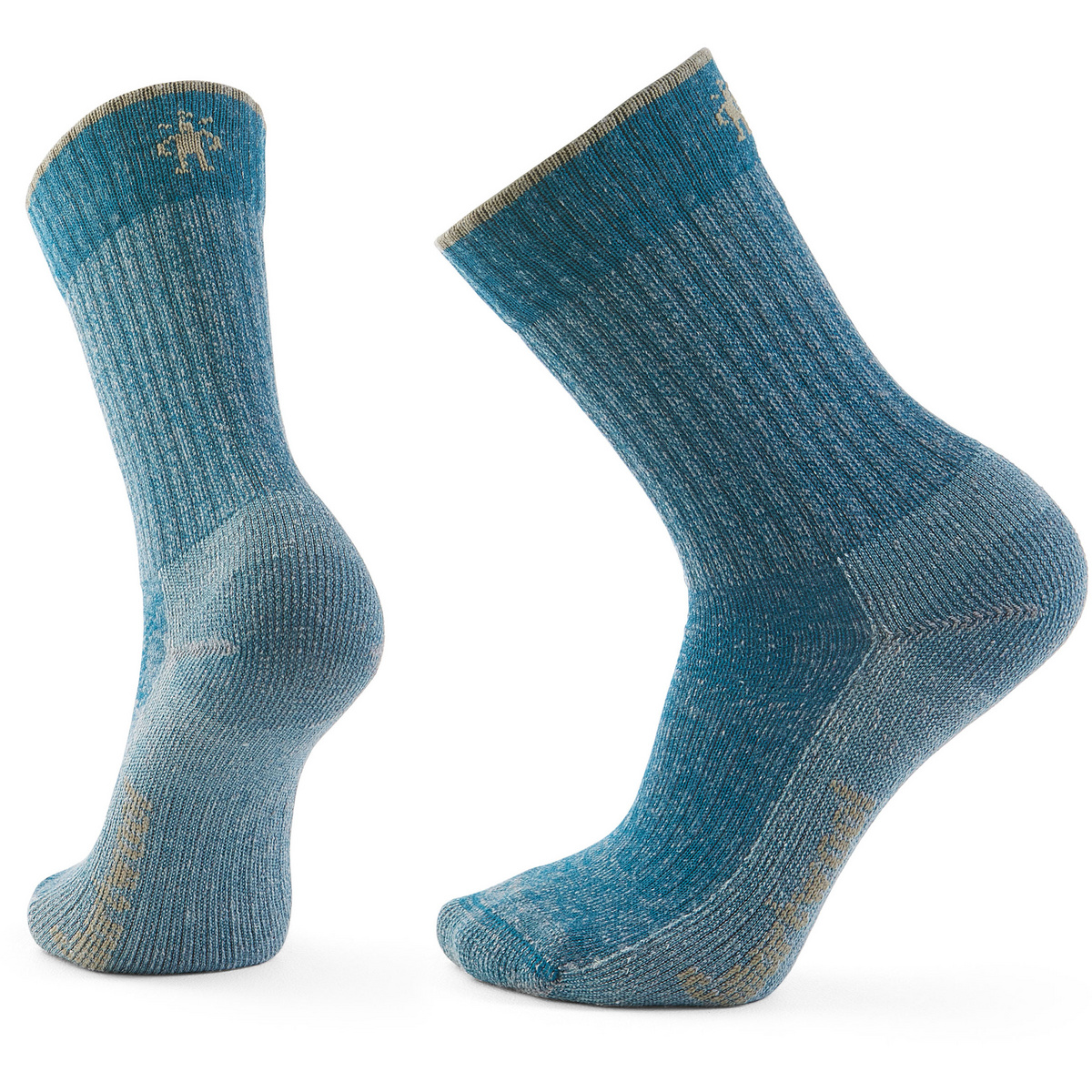 Smartwool Hike Classic Edition Light Crew Socken (Größe 42 , blau)