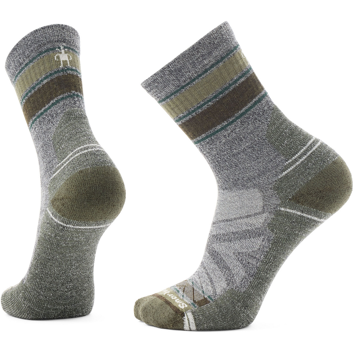 Image of Smartwool Uomo Calzini Hike Light Cushion Striped