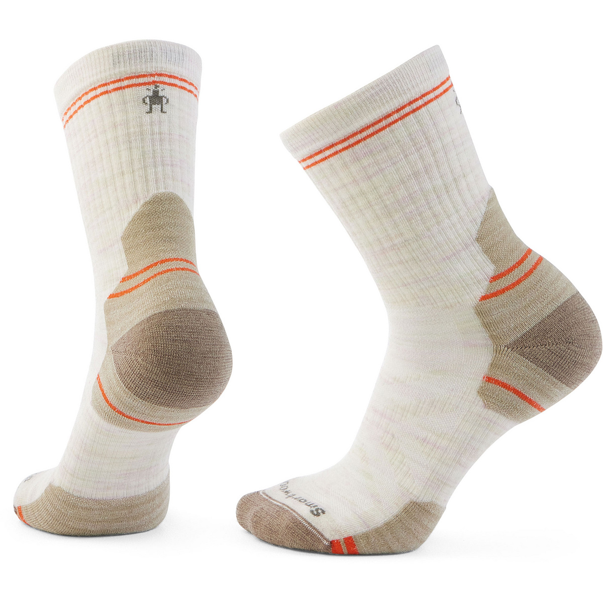 Smartwool Donna Calzini Hike Targeted Cushion Mid Crew (Taglia 38 , Beige)