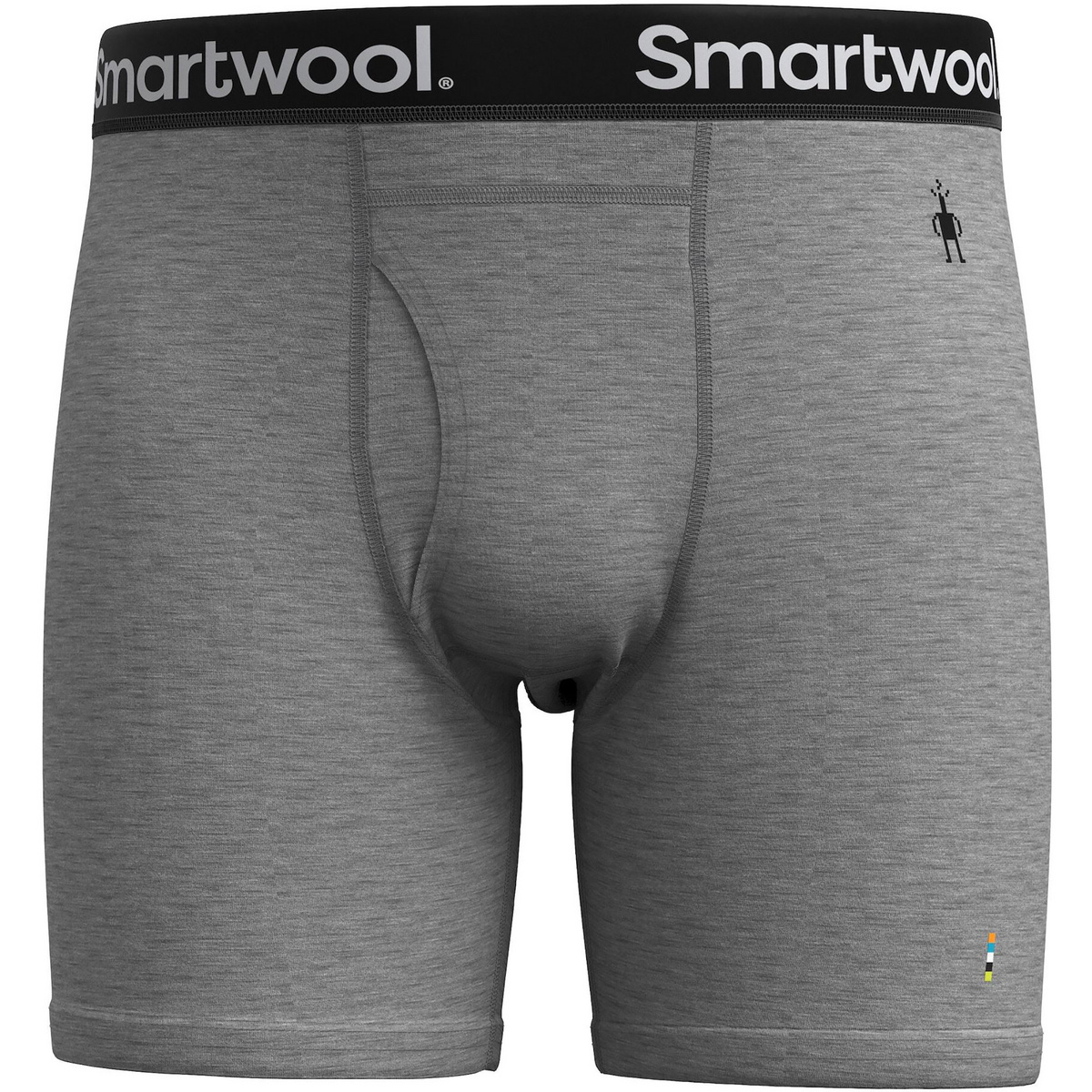 Smartwool Uomo Boxer Merino (Taglia M, Grigio)