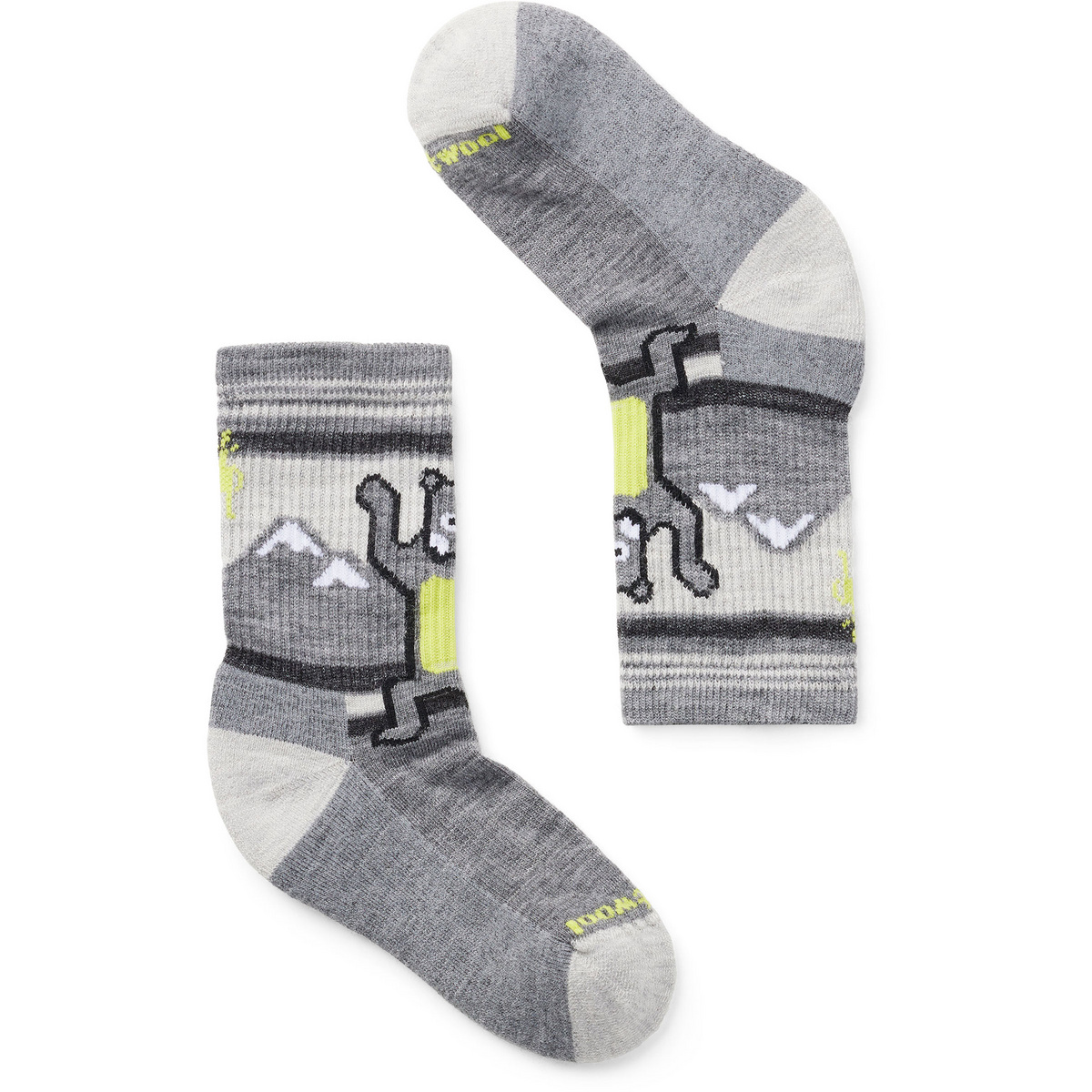Smartwool Bambino Calzini Hike Light Cushion Hiking Bear (Taglia 26 , Grigio)