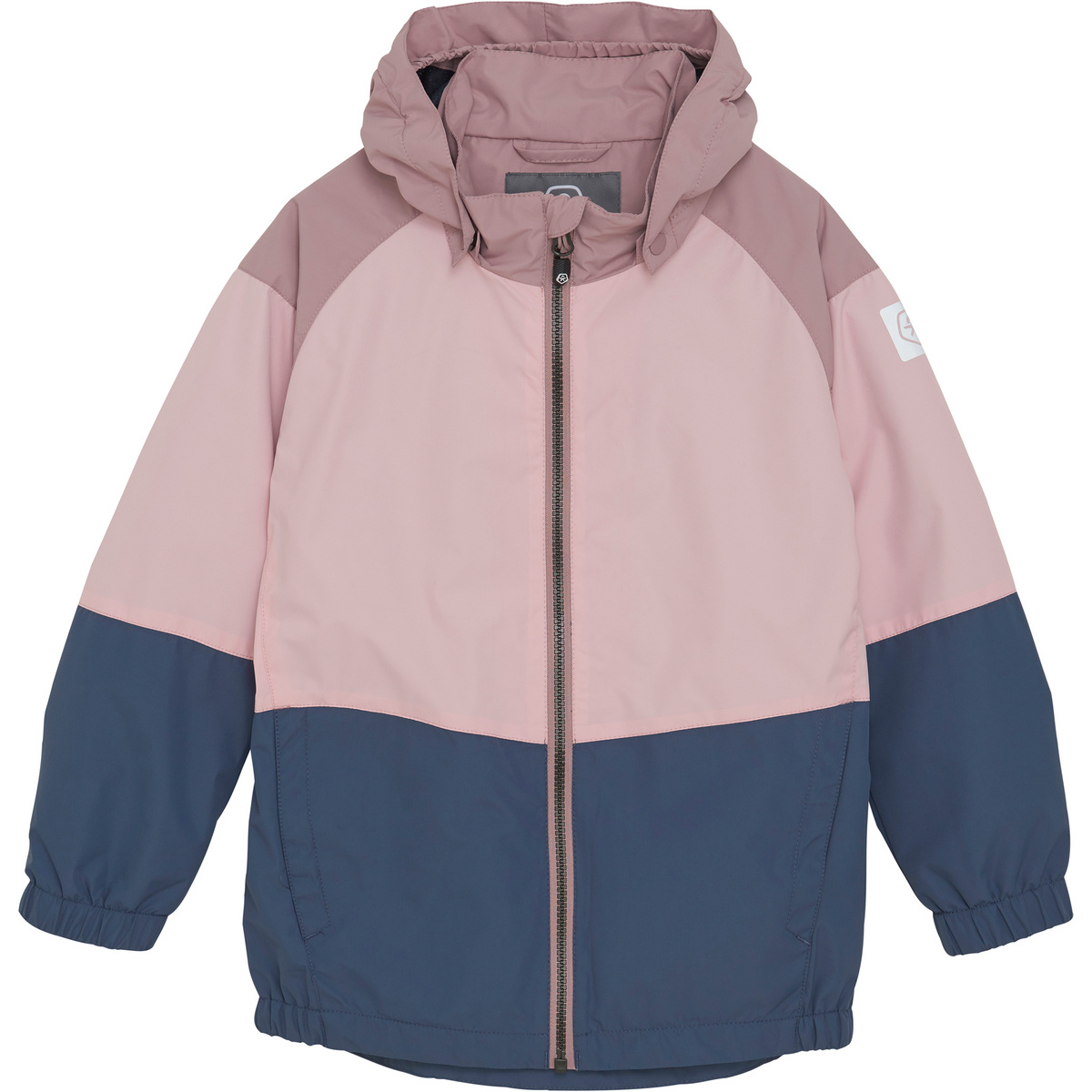 Color Kids Kinder Colorblock Jacke (Größe 104, rosa)