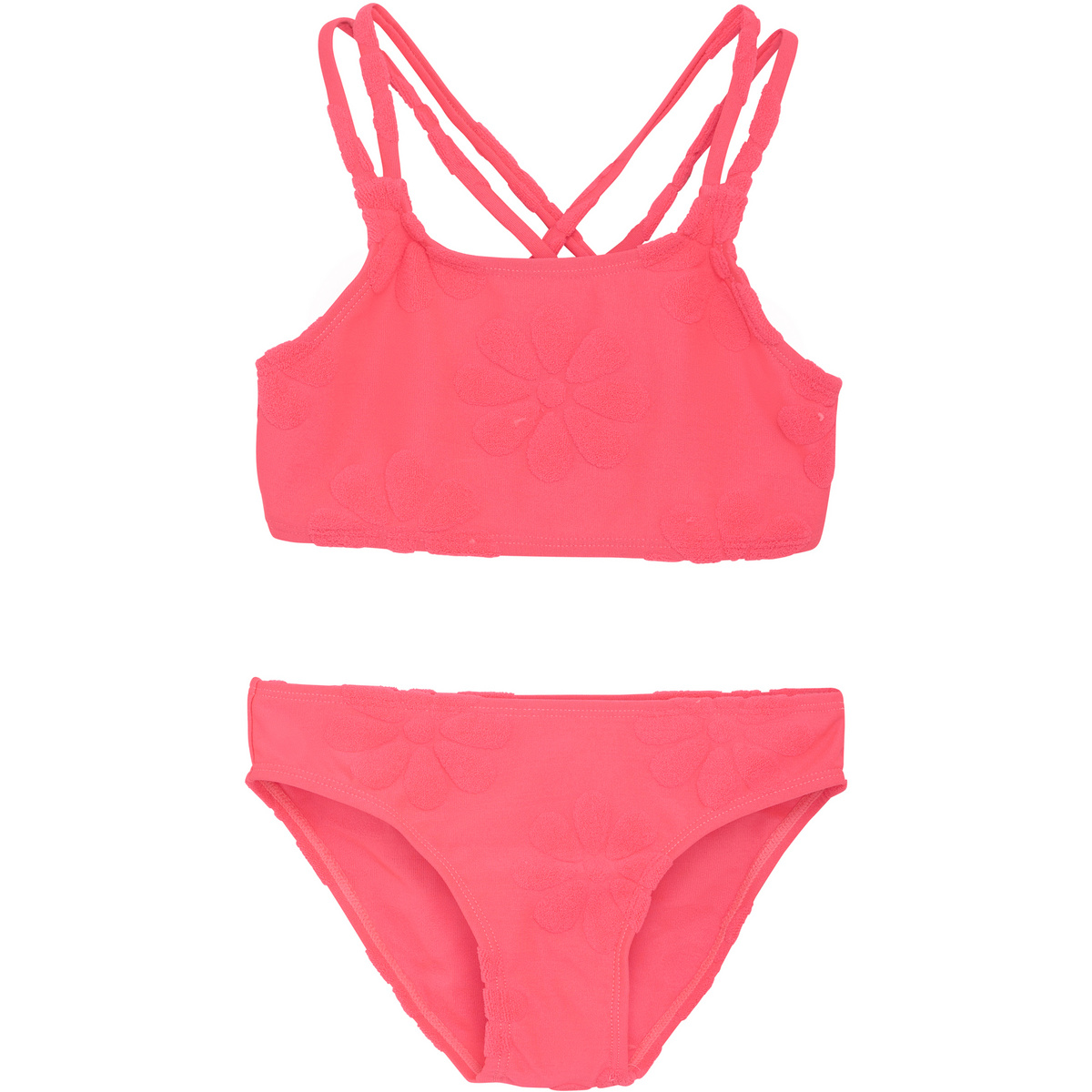 Color Kids Bambino Bikini Structure (Taglia 116, Magenta)