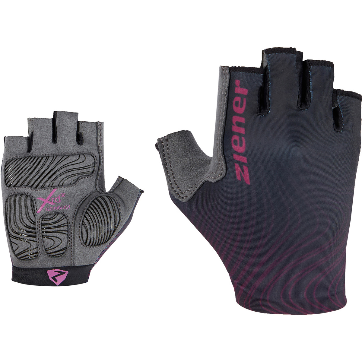 Ziener Clem Bike Handschuhe (Größe 6, schwarz)