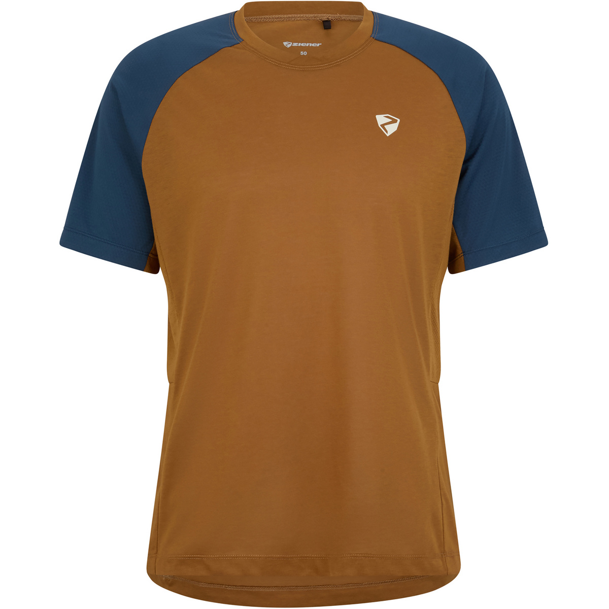 Ziener Uomo Maglia Nemuel (Taglia XXL, Marrone)