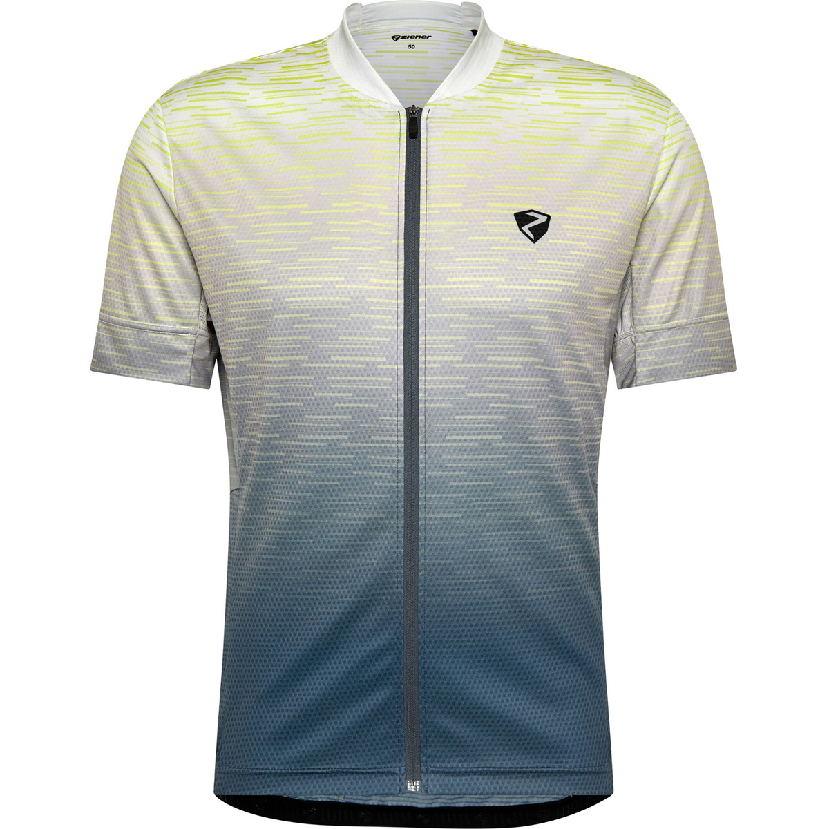 Ziener Herren Nelete Trikot (Größe M, grau)