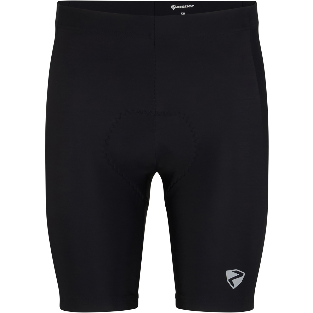Ziener Herren Nilan X-Function Radhose kurz (Größe 4XL, schwarz)