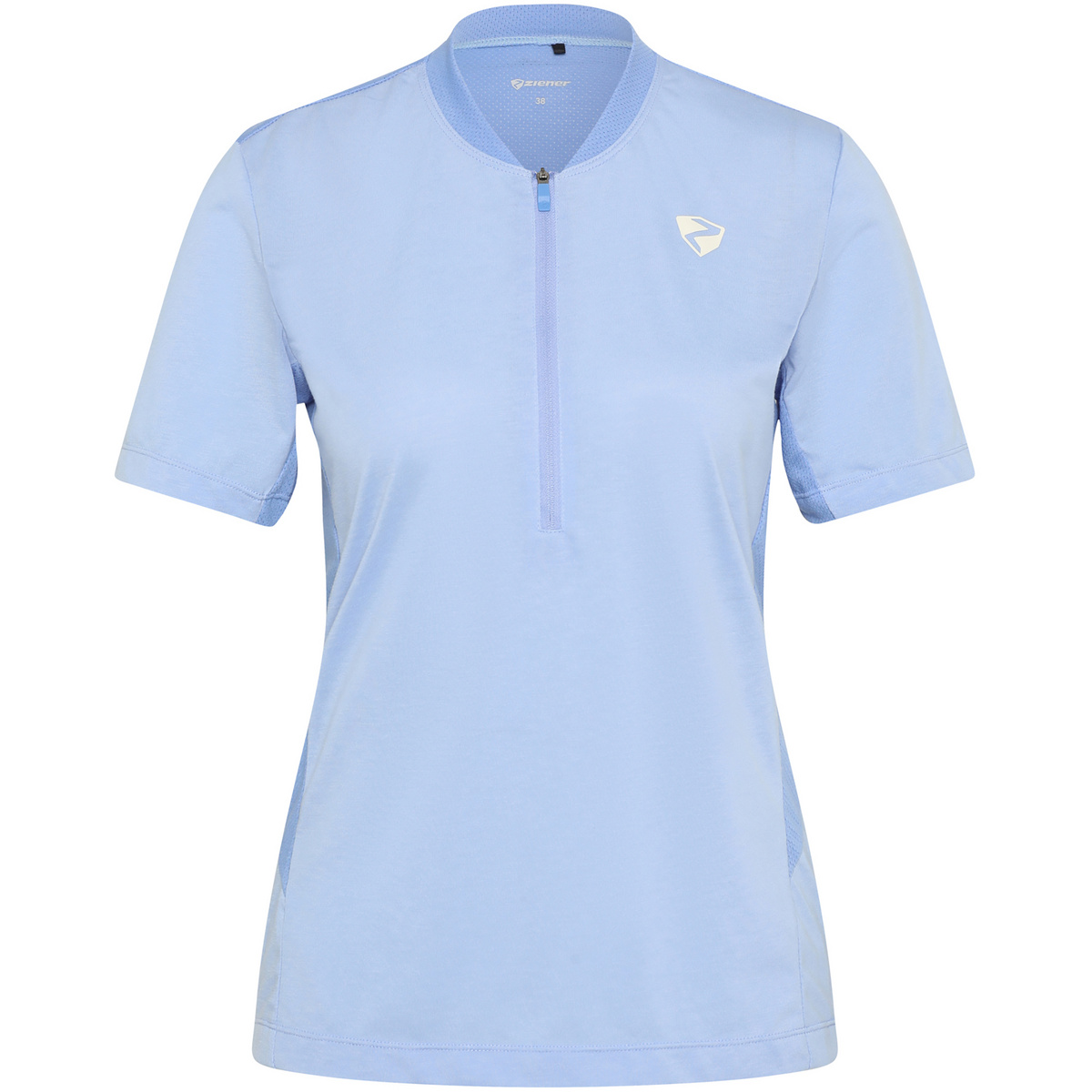 Ziener Donna Maglia Nektaria (Taglia XS, Blu)