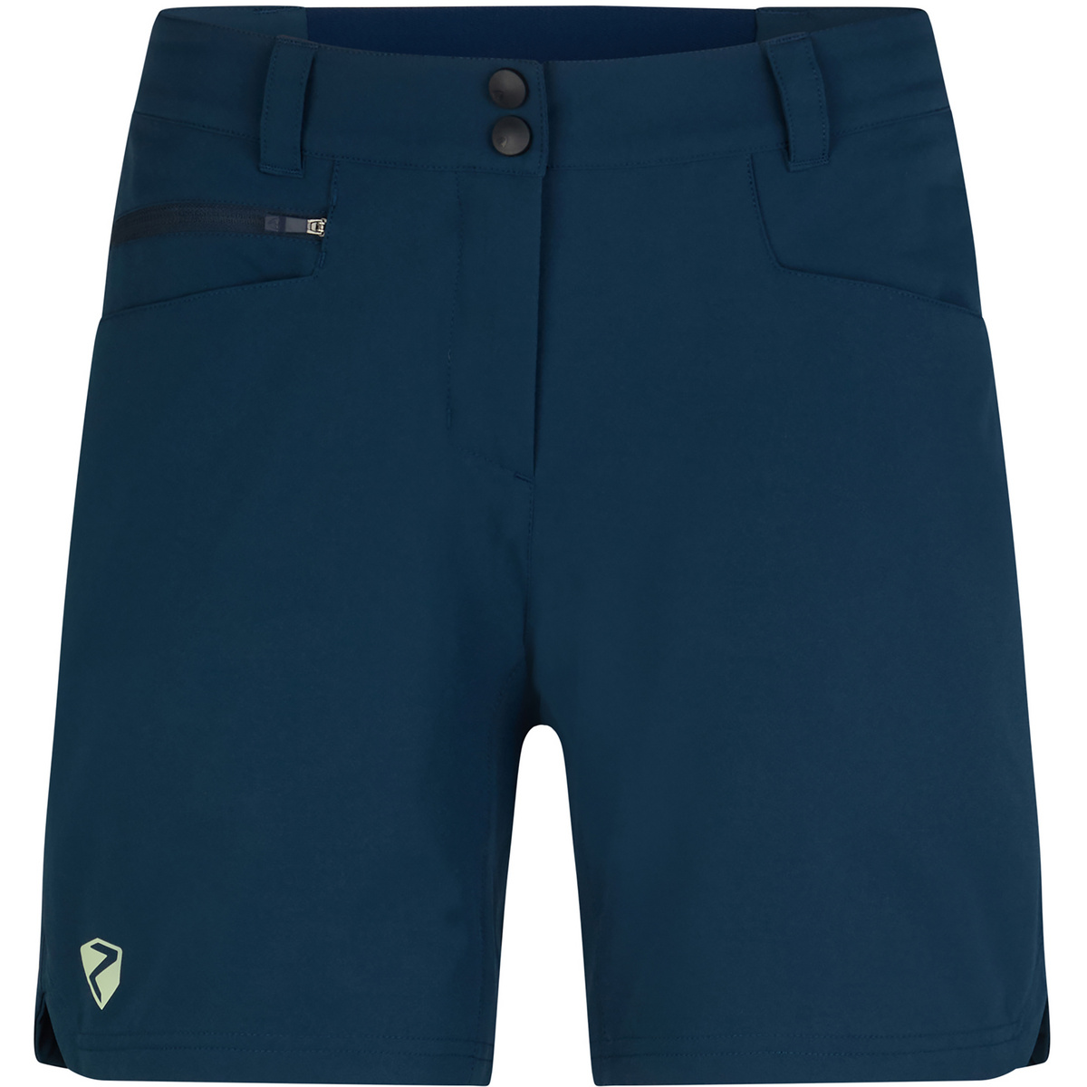 Ziener Femme Cuissard court Neja (taille XS, Bleu)
