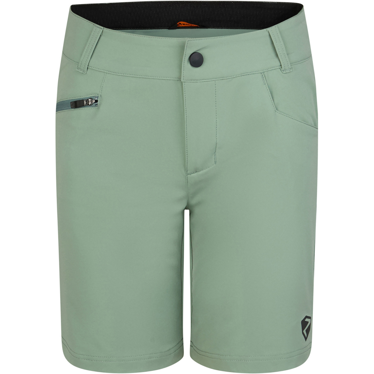 Ziener Bambino Pantaloncini da ciclismo corti Nado X-Function (Taglia 152, Verde)