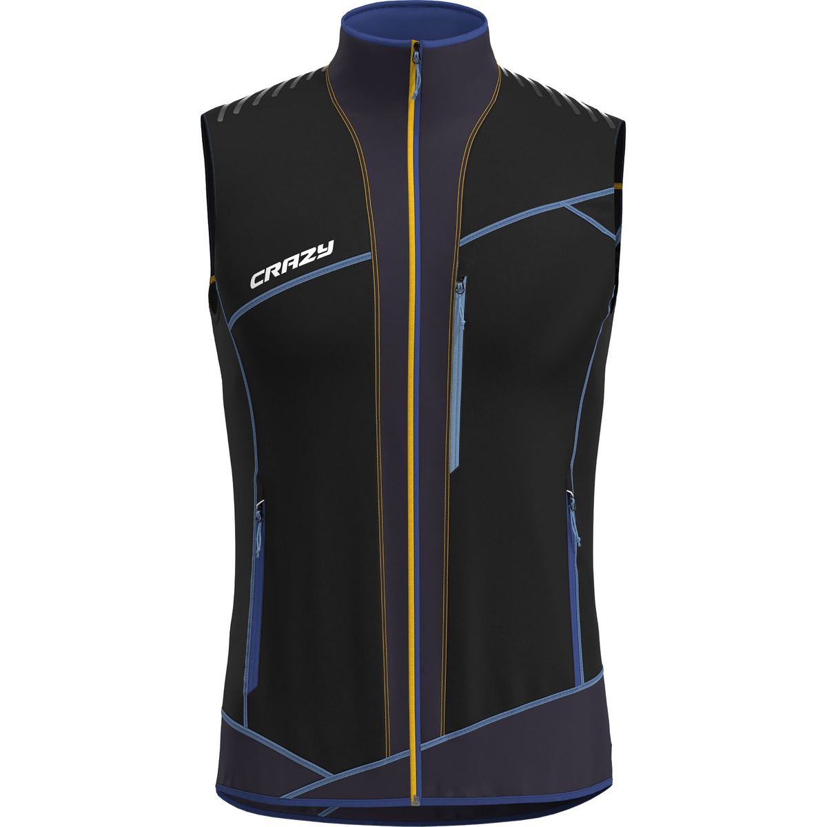Crazy Homme Gilet Avenger Light (taille S, Noir)