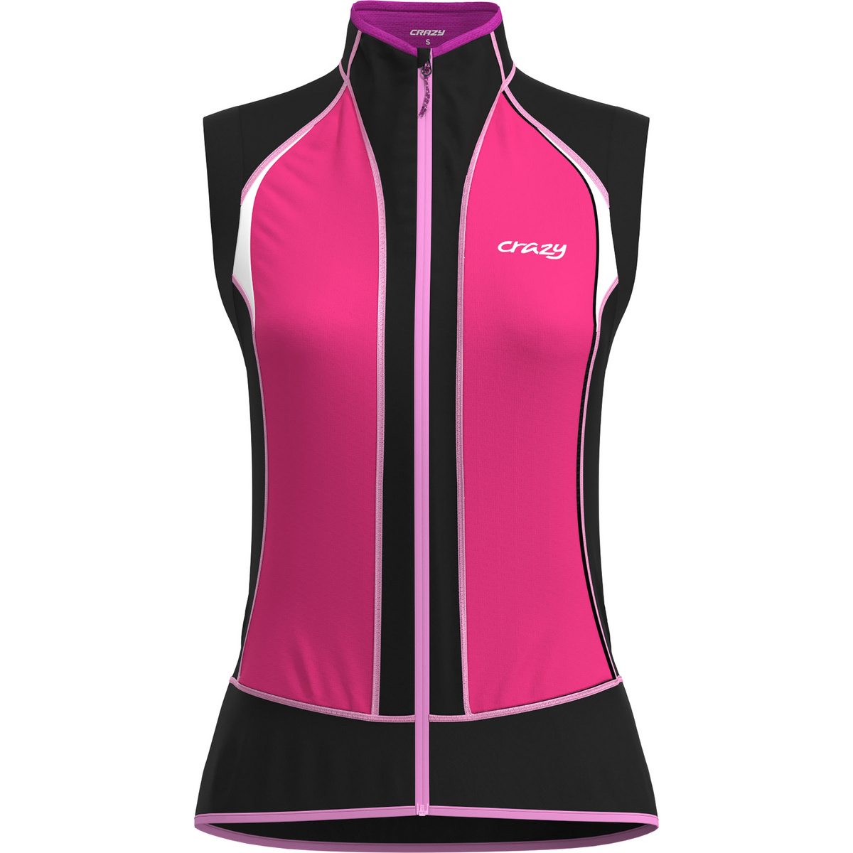 Crazy Damen Voltage Weste (Größe XS, pink)