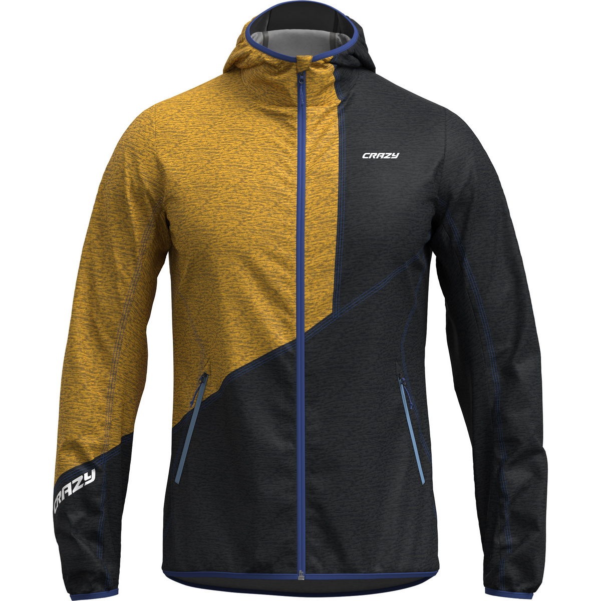Crazy Uomo Giacca Legend Shell (Taglia XL, Multicolore)