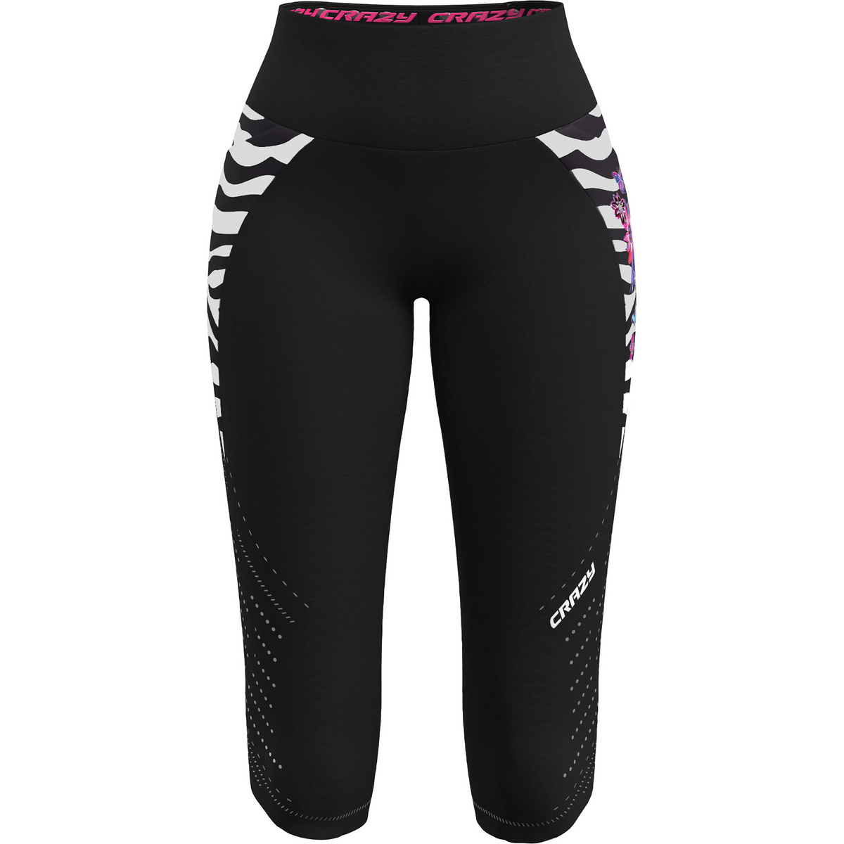 Crazy Donna Leggings Pressure (Taglia XS, Nero)