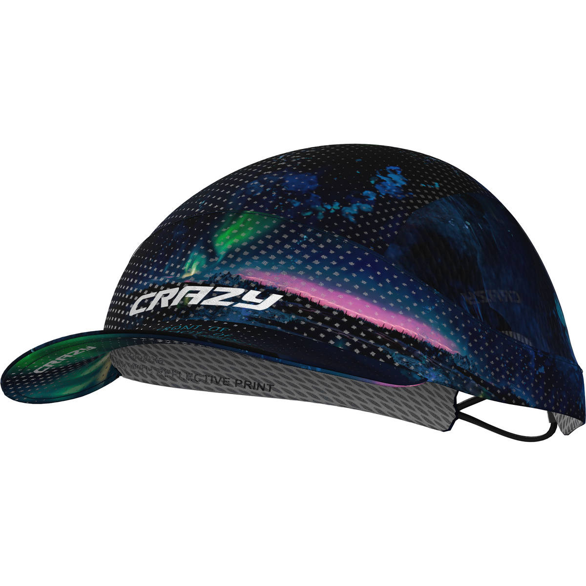 Crazy Pacman Run Cap (Größe ONE SIZE, blau)