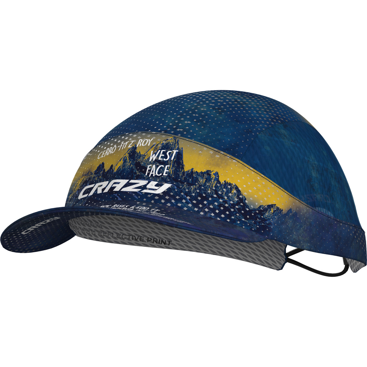 Crazy Pacman Run Cap (Größe ONE SIZE, blau)