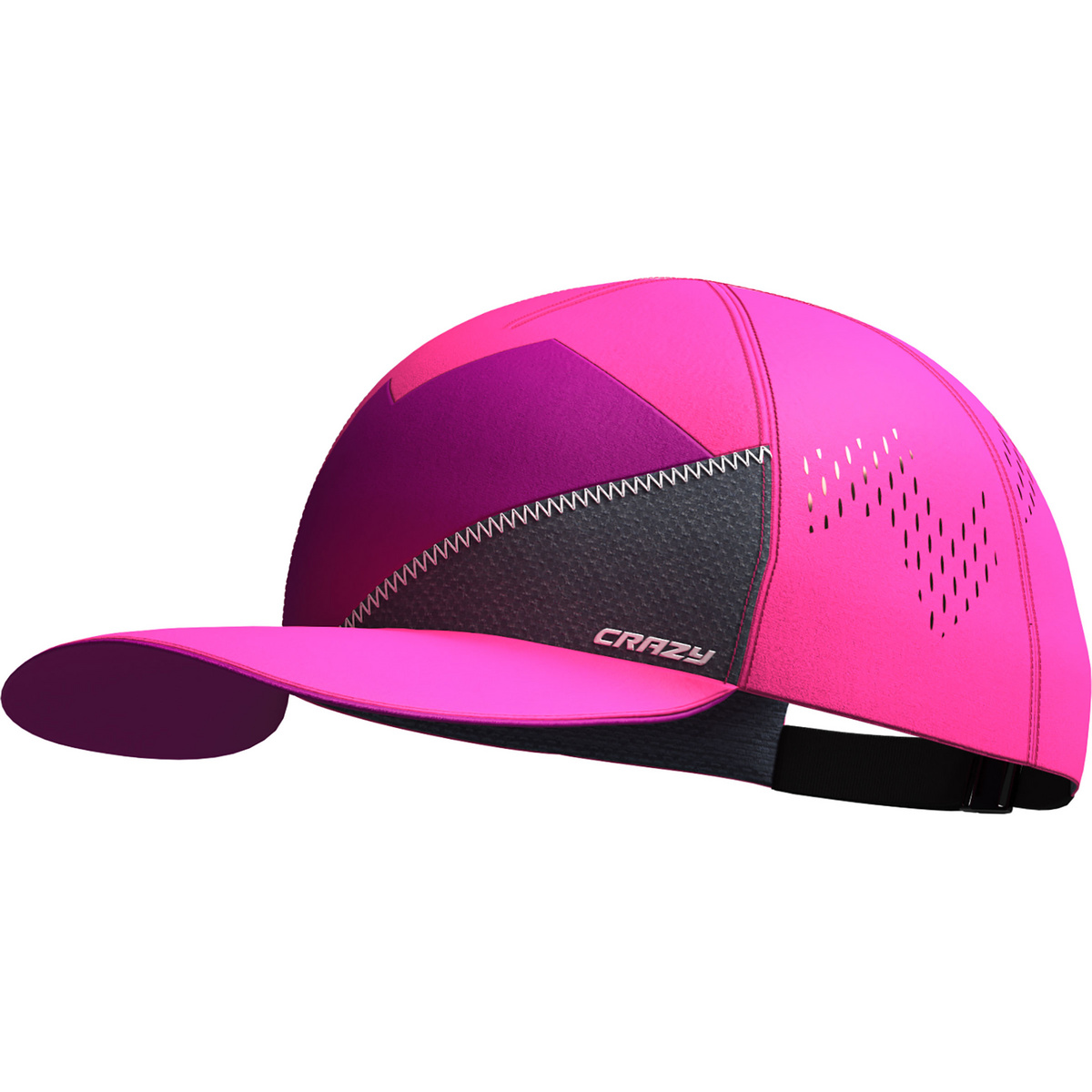 Crazy berretto Bro (Taglia ONE SIZE, Magenta)