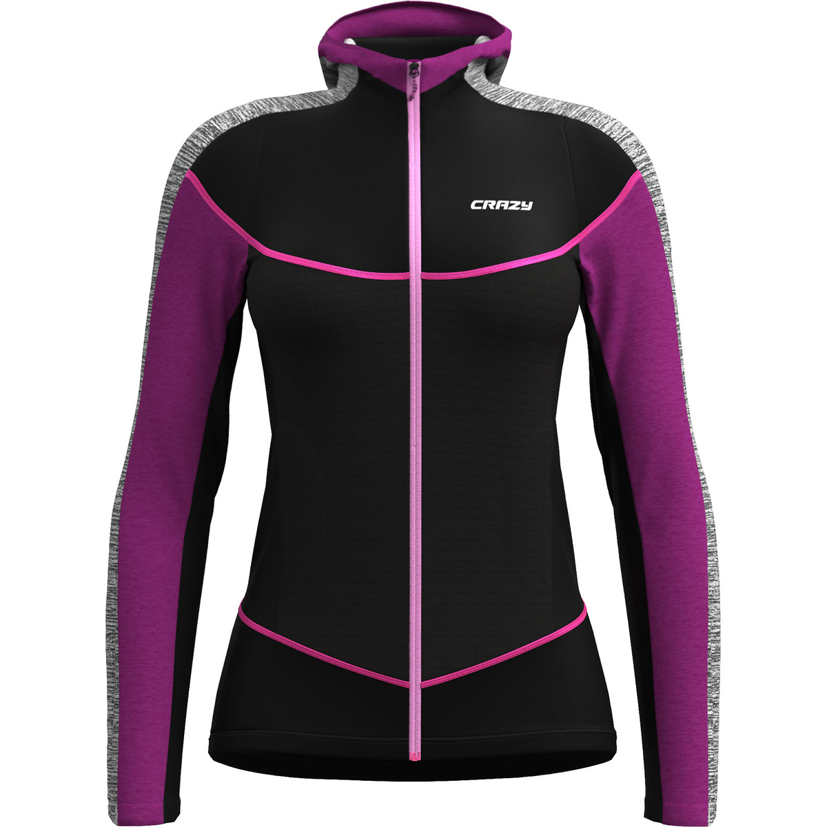 Crazy Damen Traverse Jacke (Größe S, mehrfarbig)