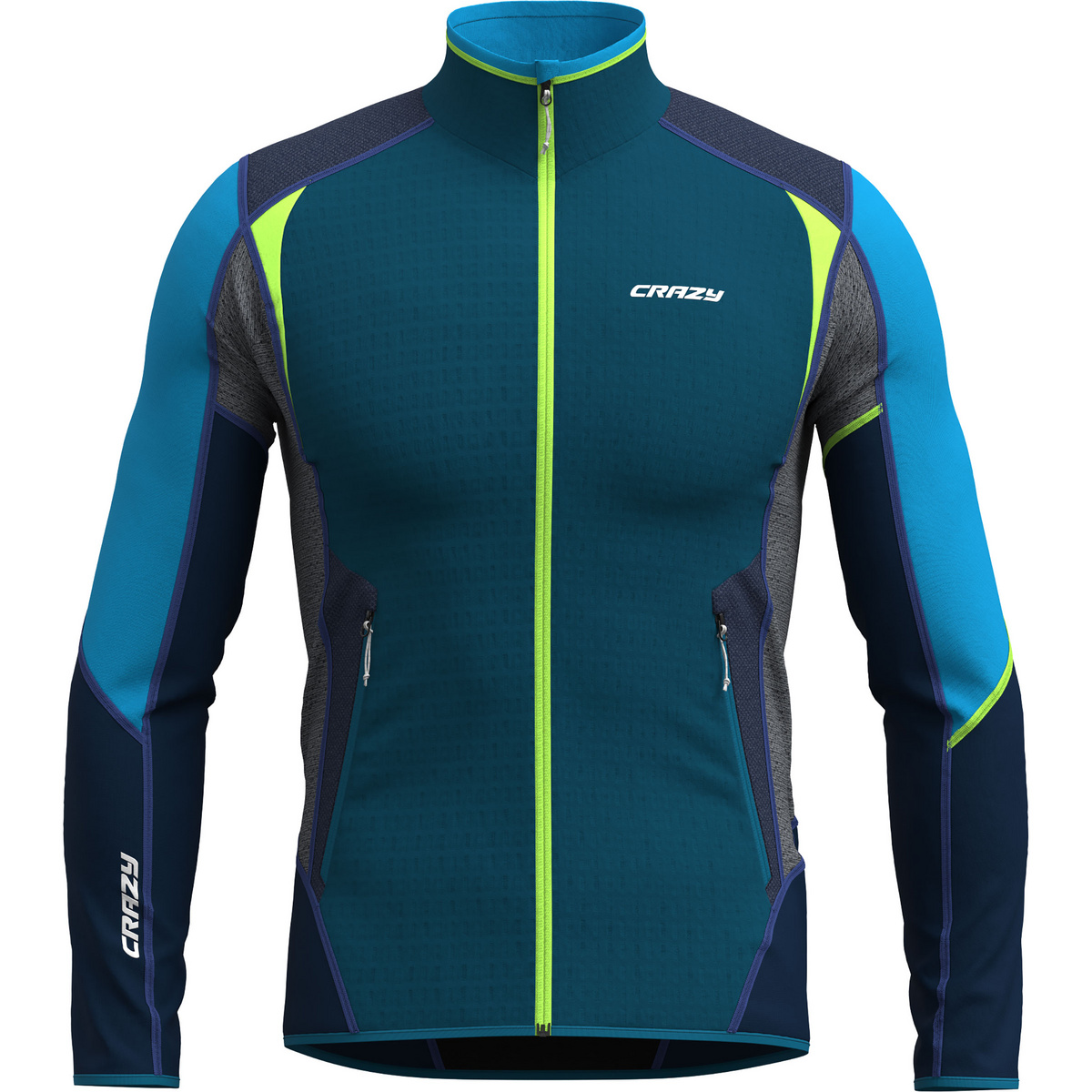 Crazy Homme Veste Viper (taille XL, Bleu)