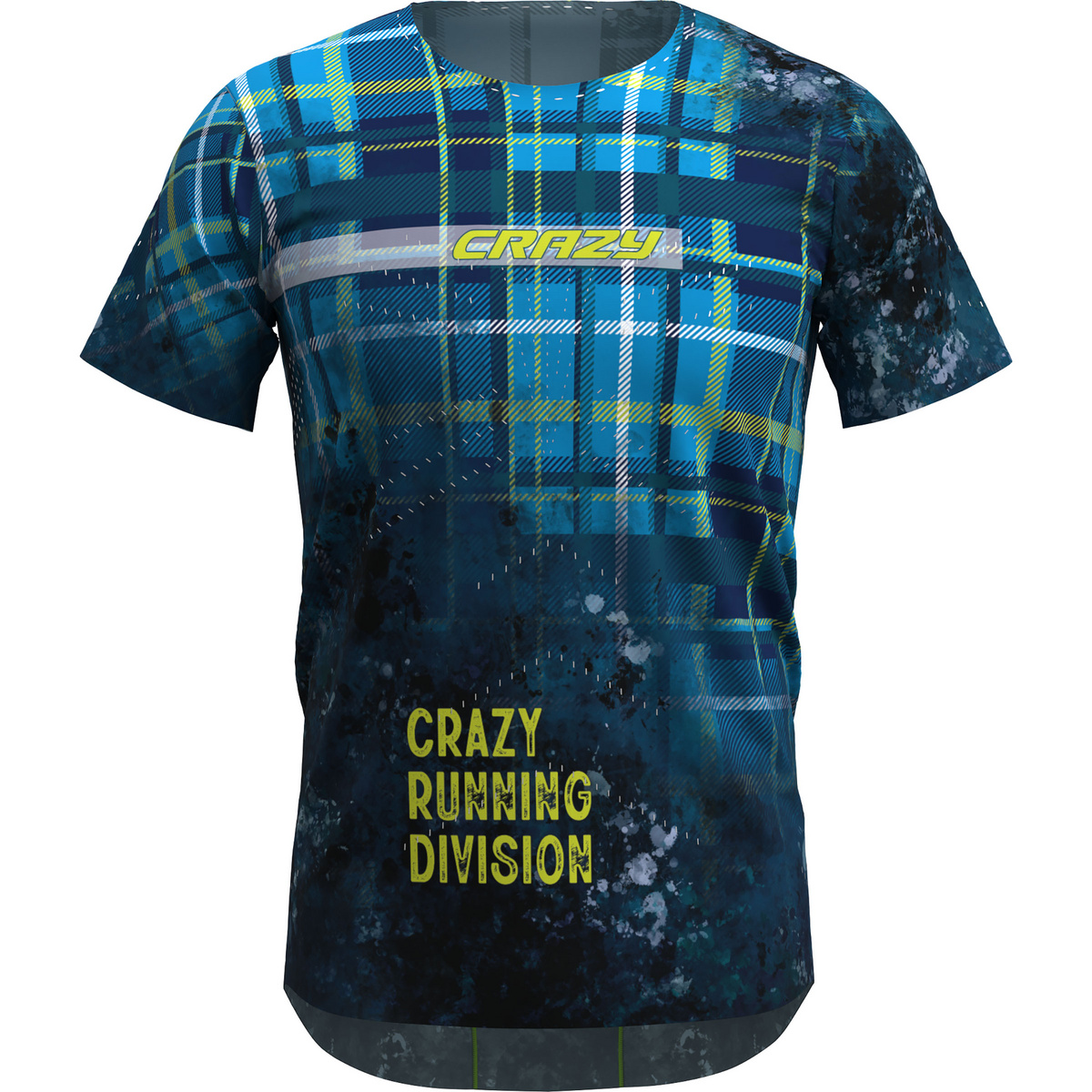 Crazy Uomo Maglietta Thunder (Taglia M, Blu)