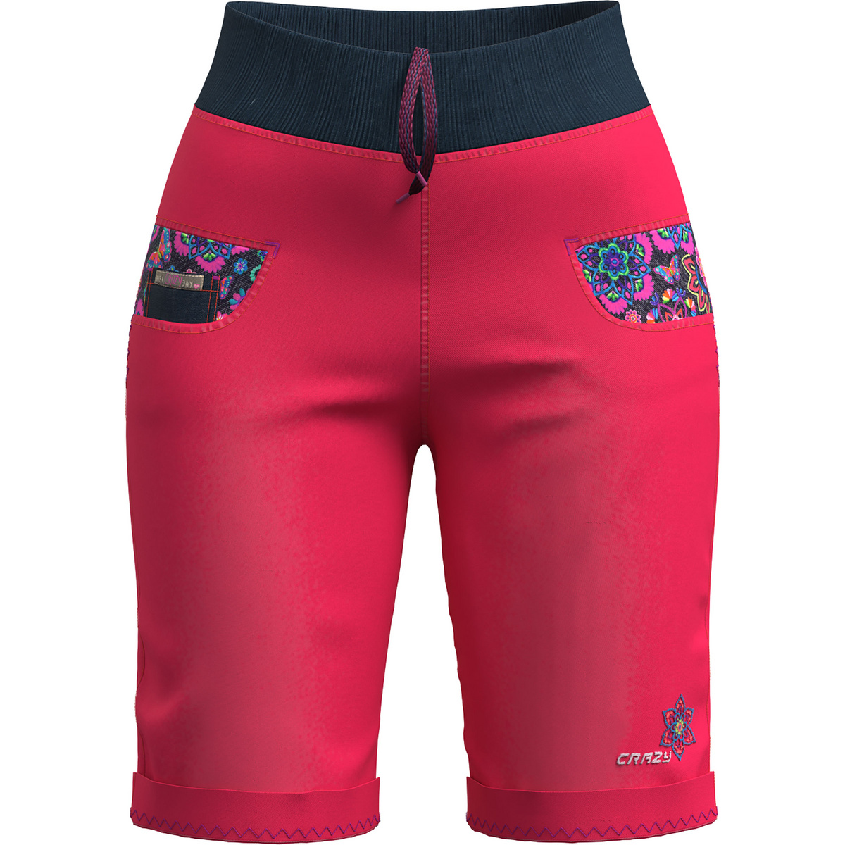 Crazy Damen Aria Shorts (Größe XS, rot)