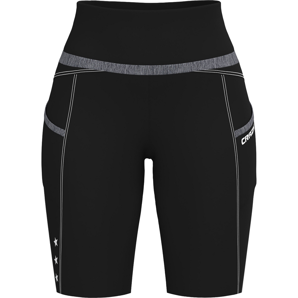 Crazy Damen Exit Shorts (Größe XS, schwarz)