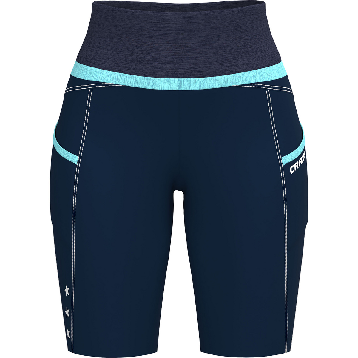 Crazy Femme Short Exit (taille M, Bleu)