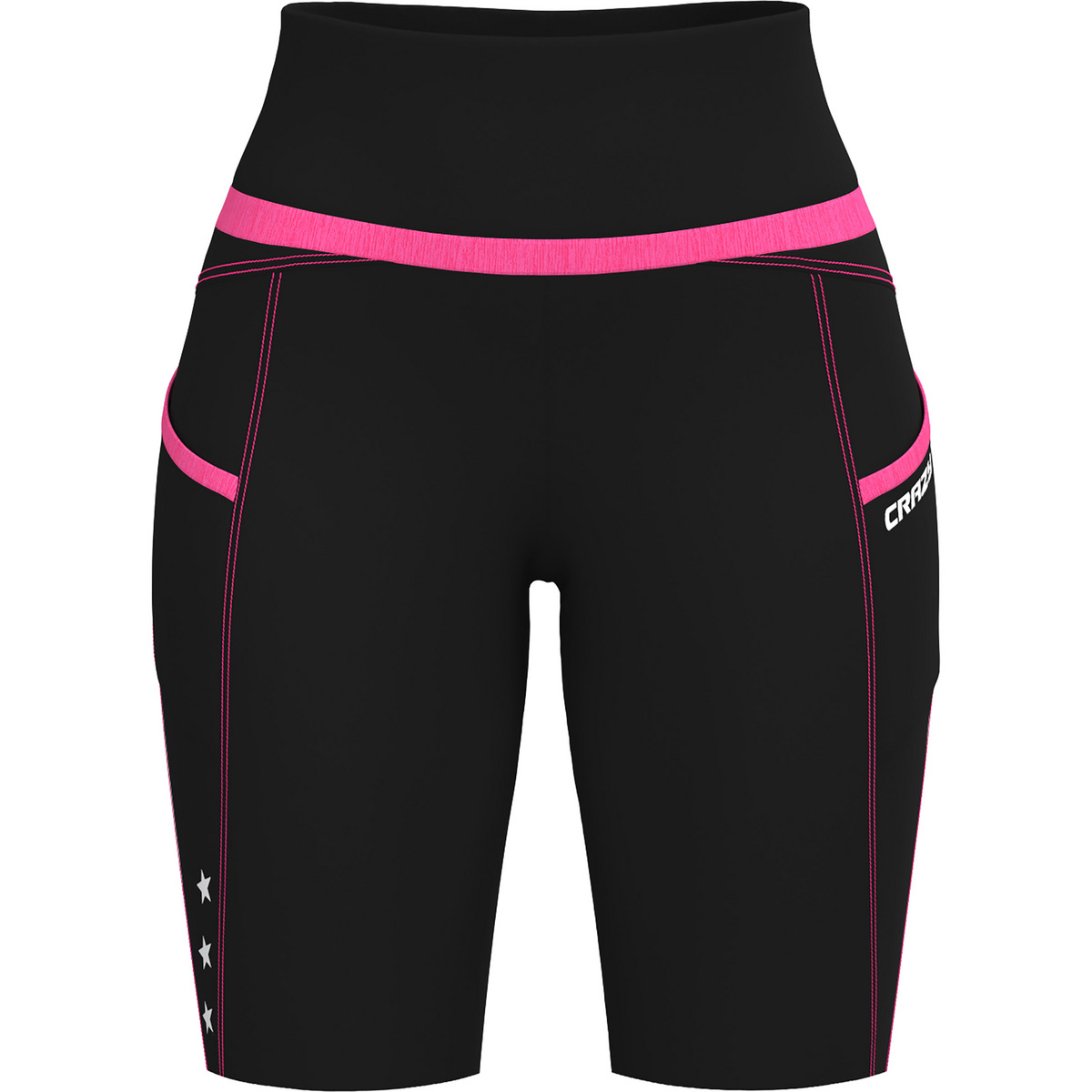 Crazy Damen Exit Shorts (Größe XS, schwarz)