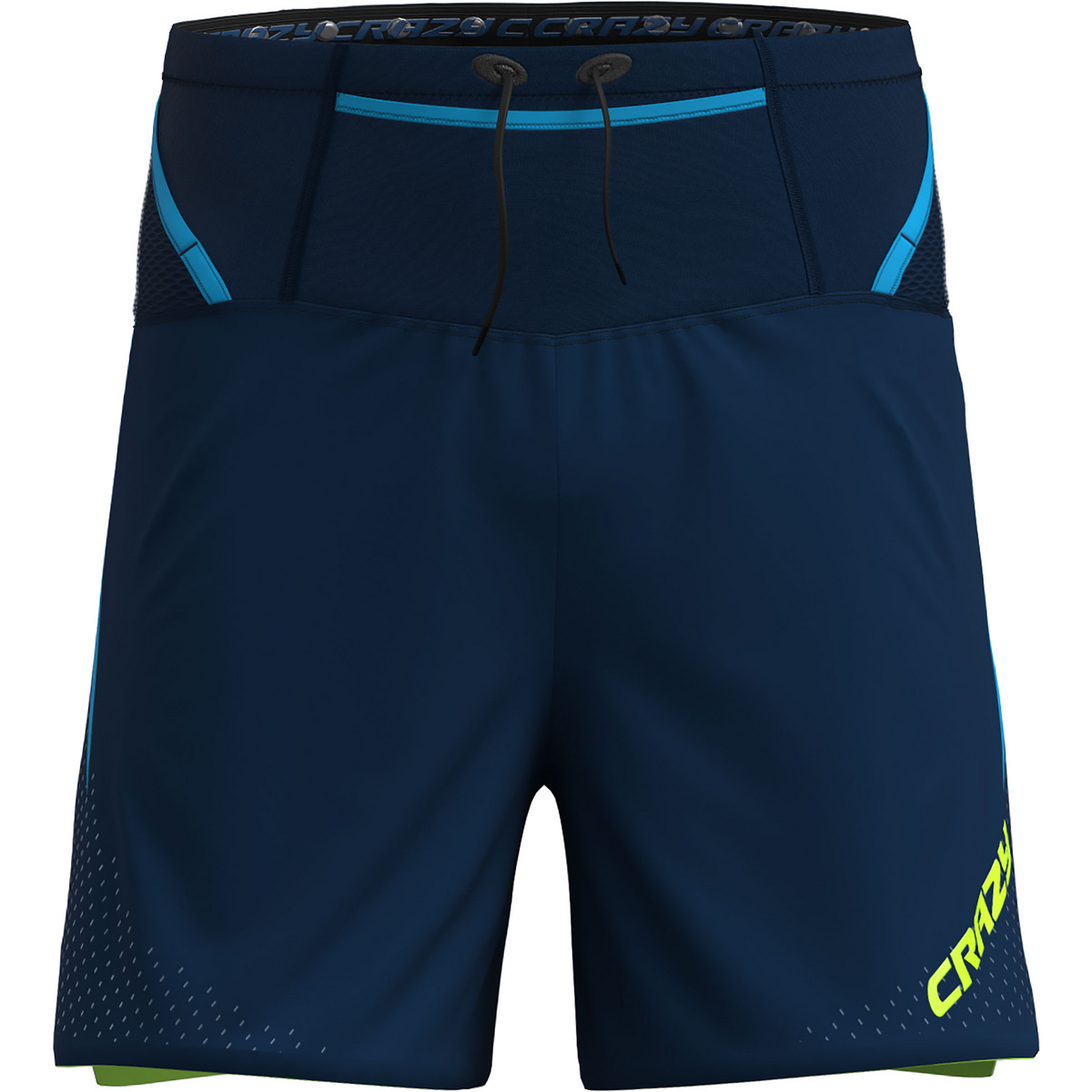 Crazy Herren Flash Shorts (Größe S, blau)