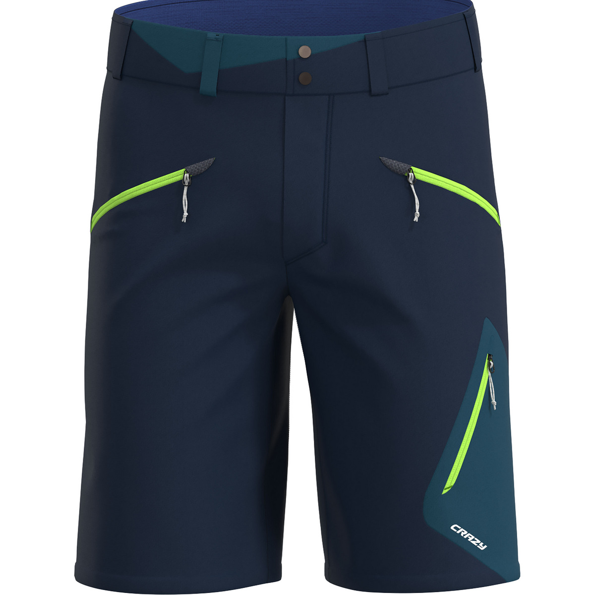 Crazy Herren Resolution Shorts (Größe XL, blau)