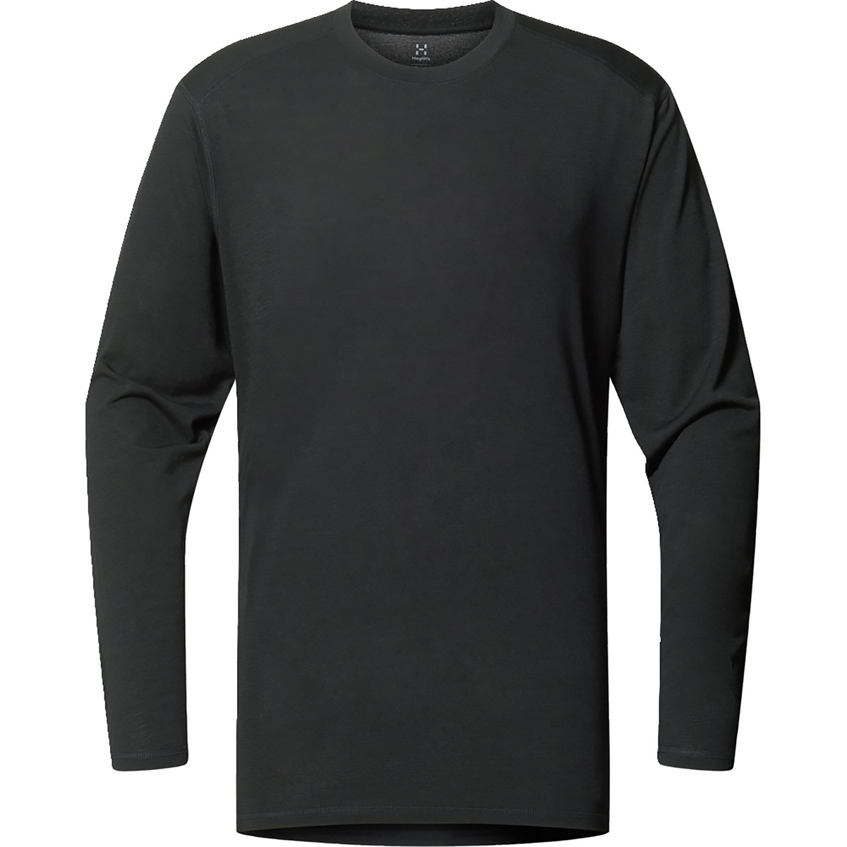 Haglöfs Herren Kaise Wool Longsleeve (Größe S, schwarz)