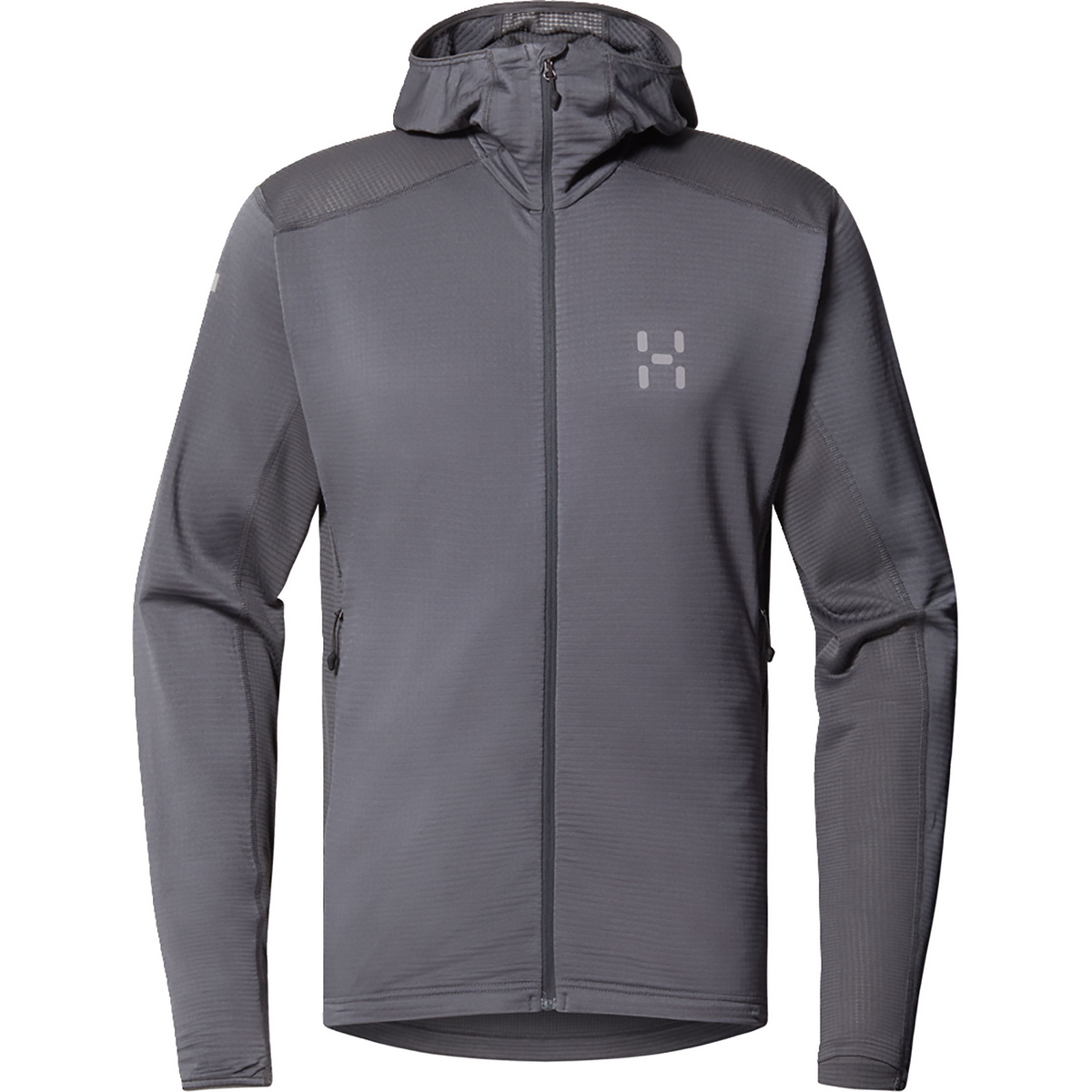 Haglöfs Herren L.I.M Mid Multi II Hoodie Jacke (Größe L, grau)