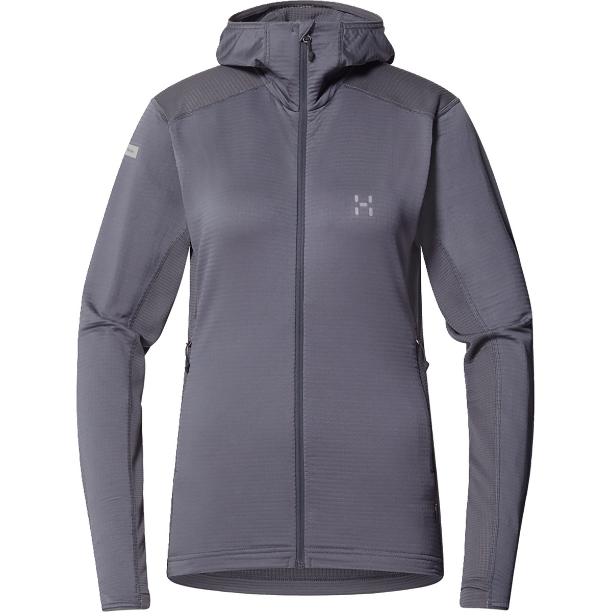 Haglöfs Damen L.I.M Mid Multi II Hoodie Jacke (Größe XL, grau)