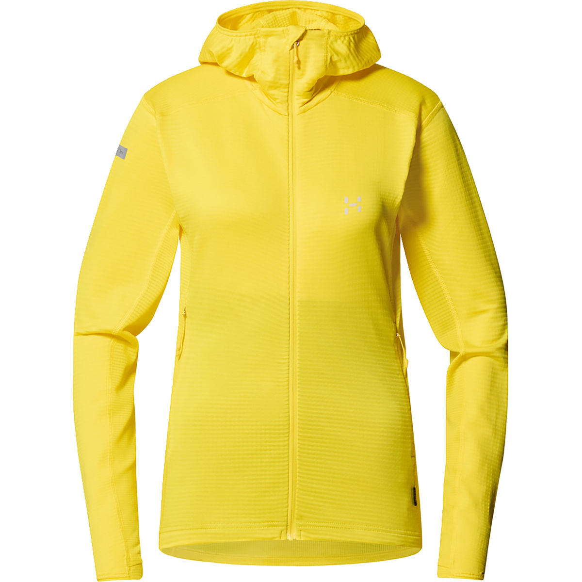 Haglöfs Damen L.I.M Mid Multi II Hoodie Jacke (Größe XS, gelb)