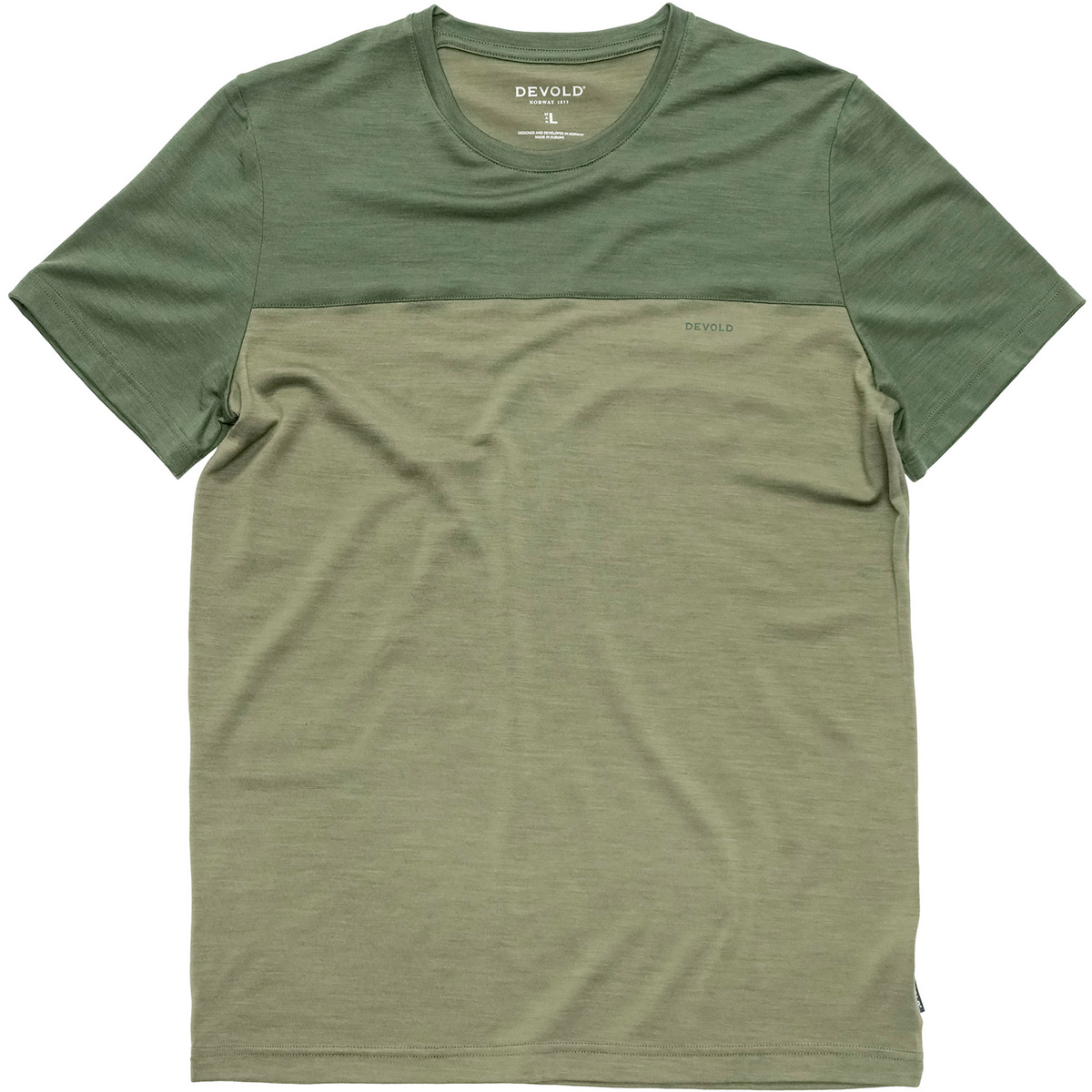 Image of Devold Uomo Maglietta Classic Linear