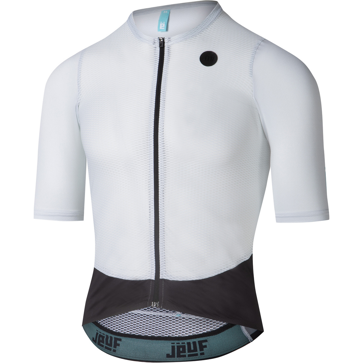 Bergzeit Basics Uomo Maglia Pro Climber (Taglia M, Bianco)