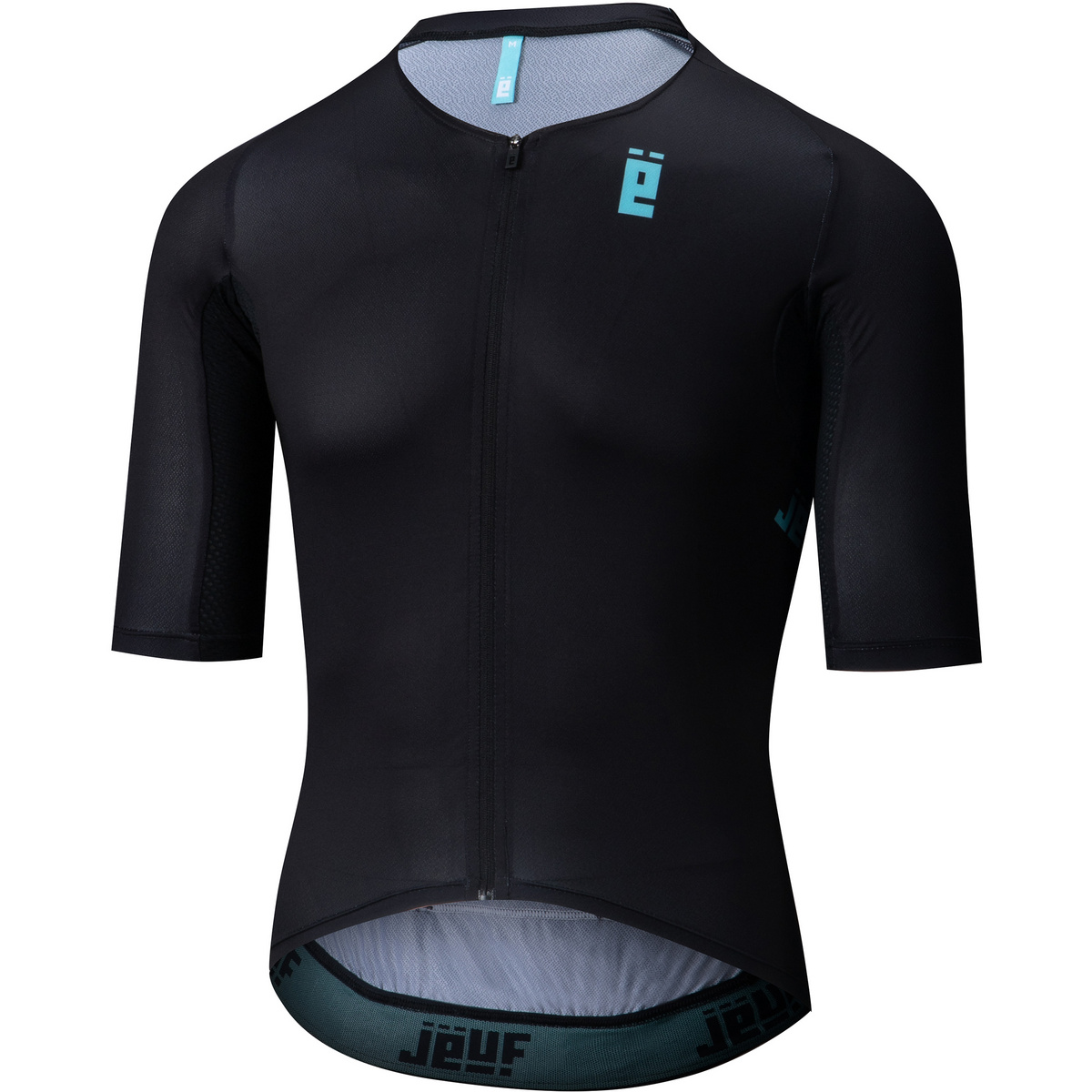 Jeuf Uomo Maglia Train (Taglia XL, Nero)