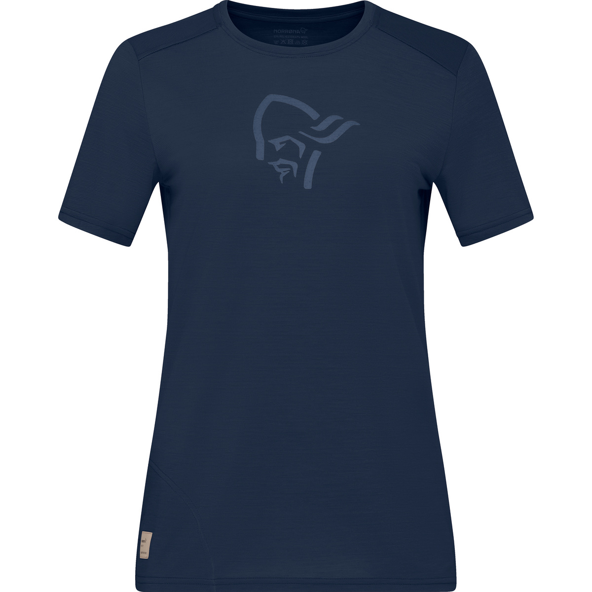 Norrona Donna Maglietta Femund Equaliser Merino (Taglia XS, Blu)