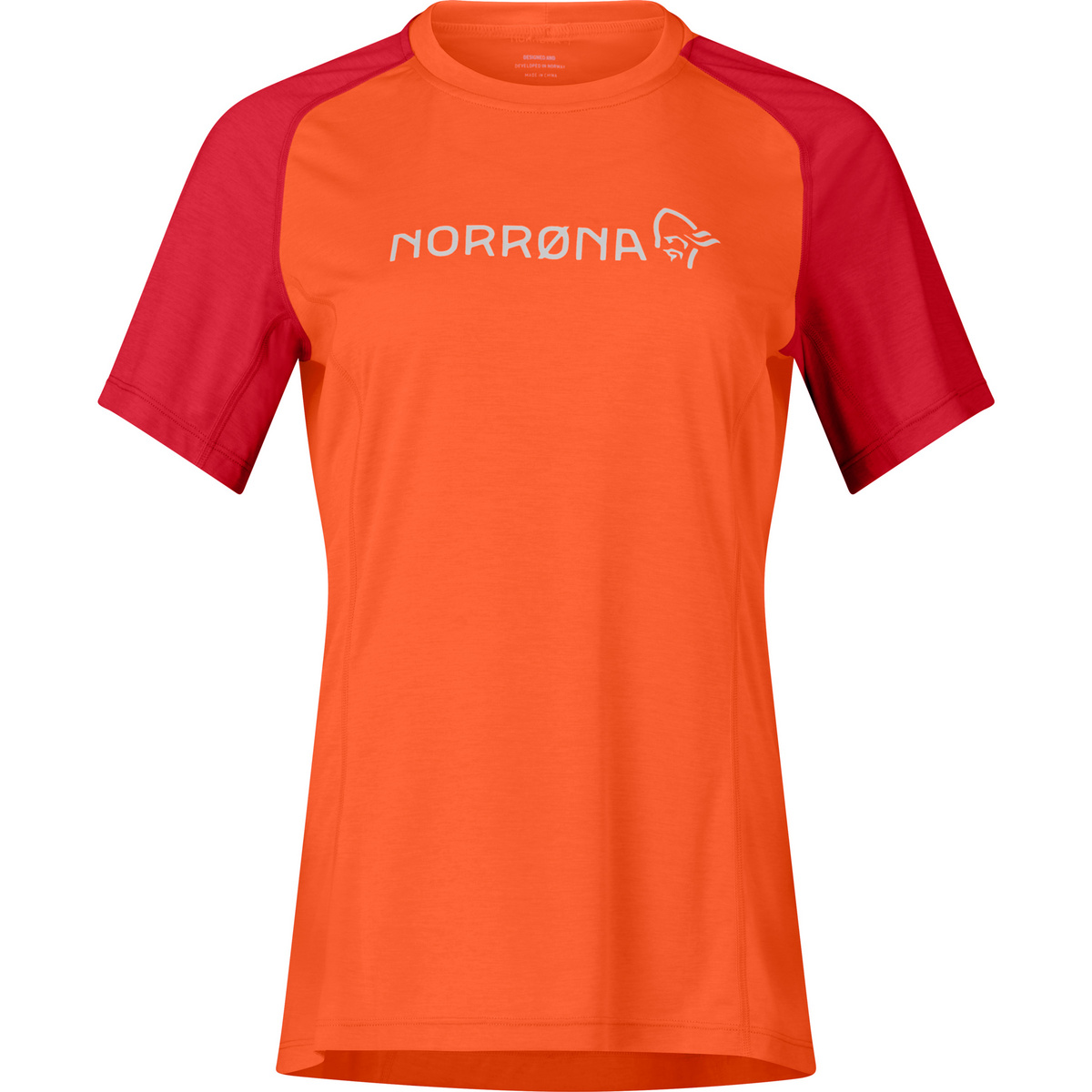 Norrona Damen Fjørå Equaliser Lightweight T-Shirt (Größe S, rot)
