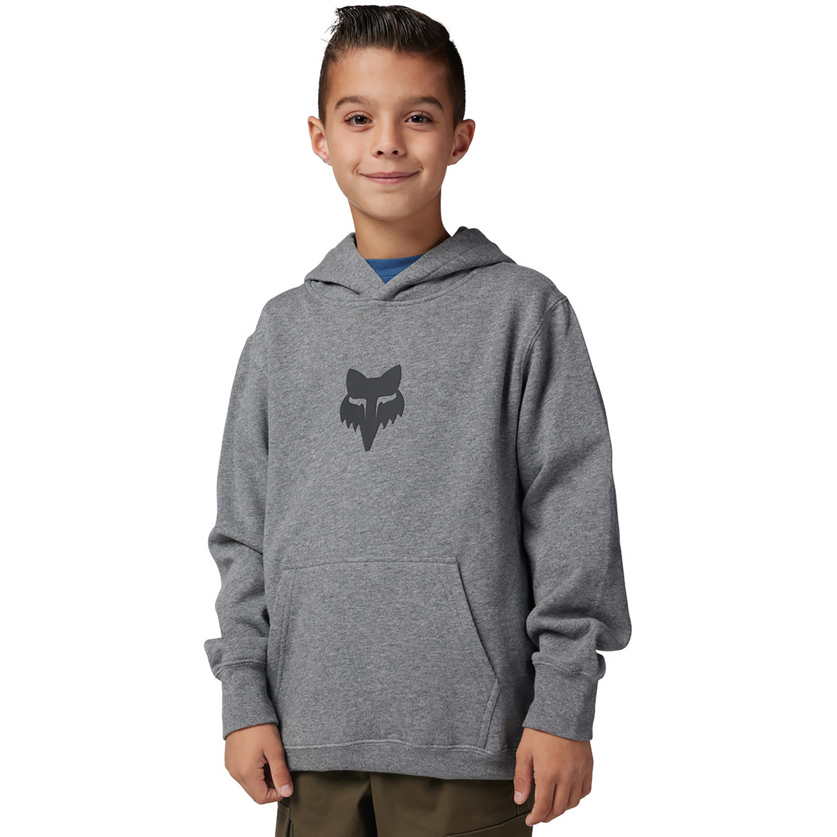 Fox Kinder Legacy Hoodie (Größe 140 , grau)